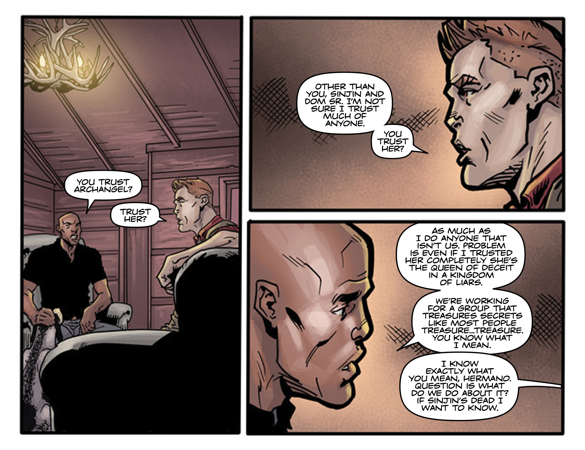 Read online Airwolf Airstrikes comic -  Issue #7 - 19