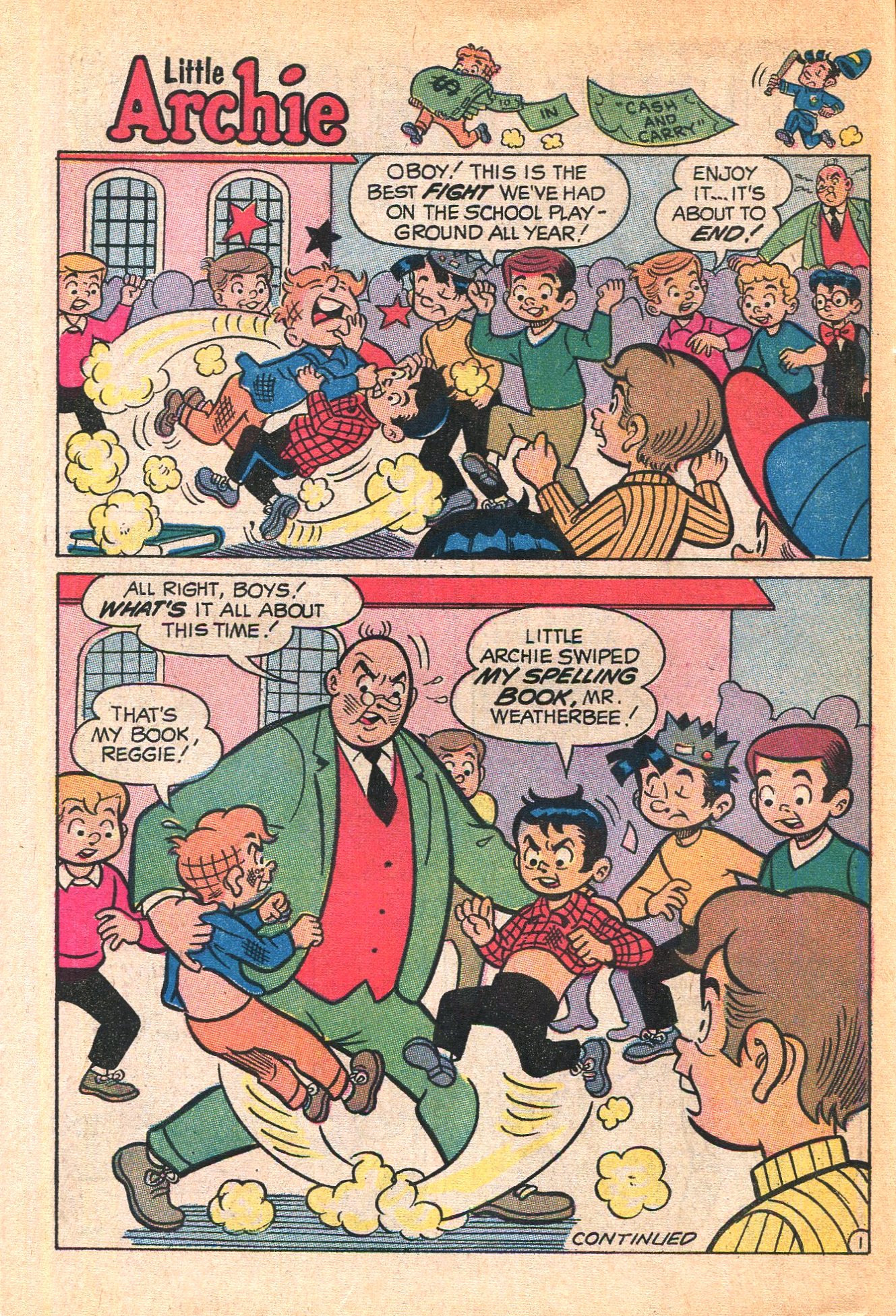Read online The Adventures of Little Archie comic -  Issue #58 - 58