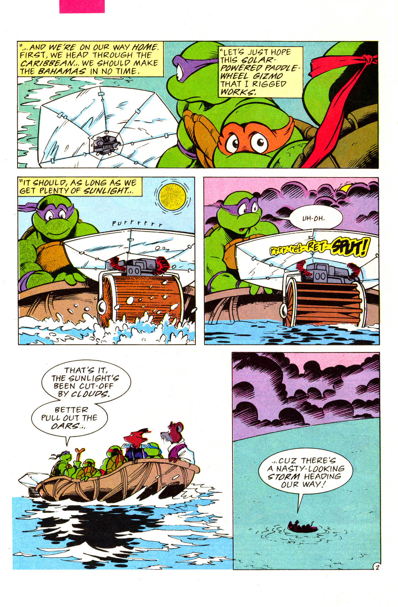 Read online Teenage Mutant Ninja Turtles Adventures (1989) comic -  Issue #40 - 4