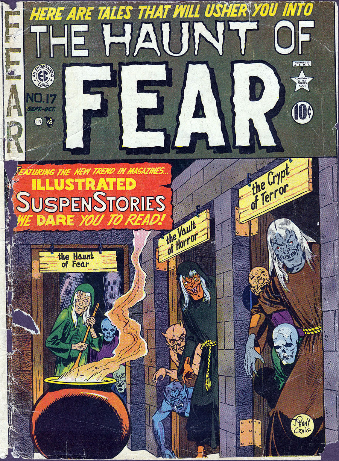 Read online Haunt of Fear comic -  Issue #3 - 1