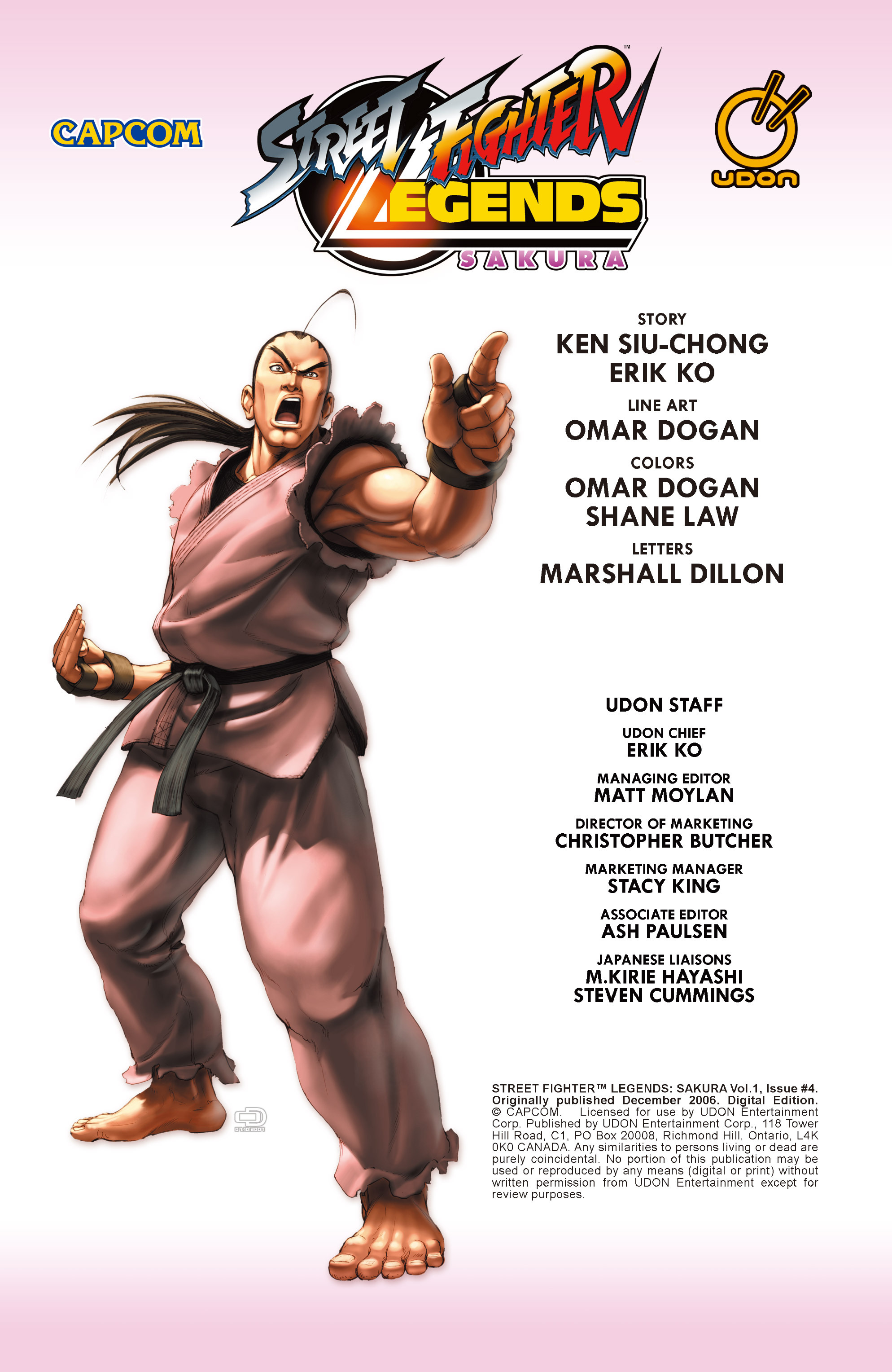 Read online Street Fighter Legends: Sakura comic -  Issue #4 - 3