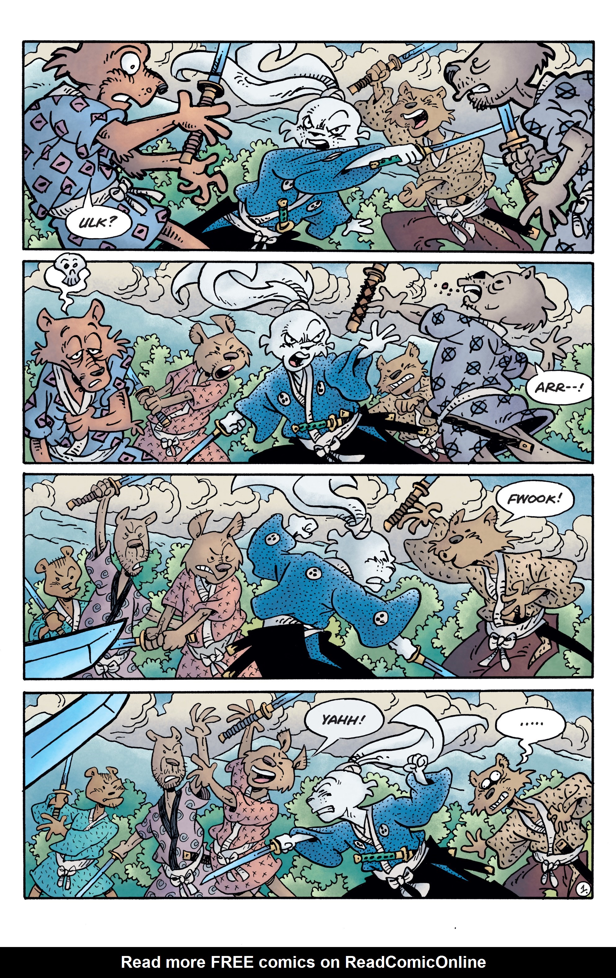 Read online Usagi Yojimbo (2019) comic -  Issue #1 - 29