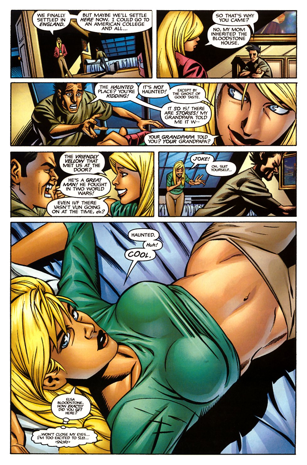 Read online Bloodstone comic -  Issue #1 - 9