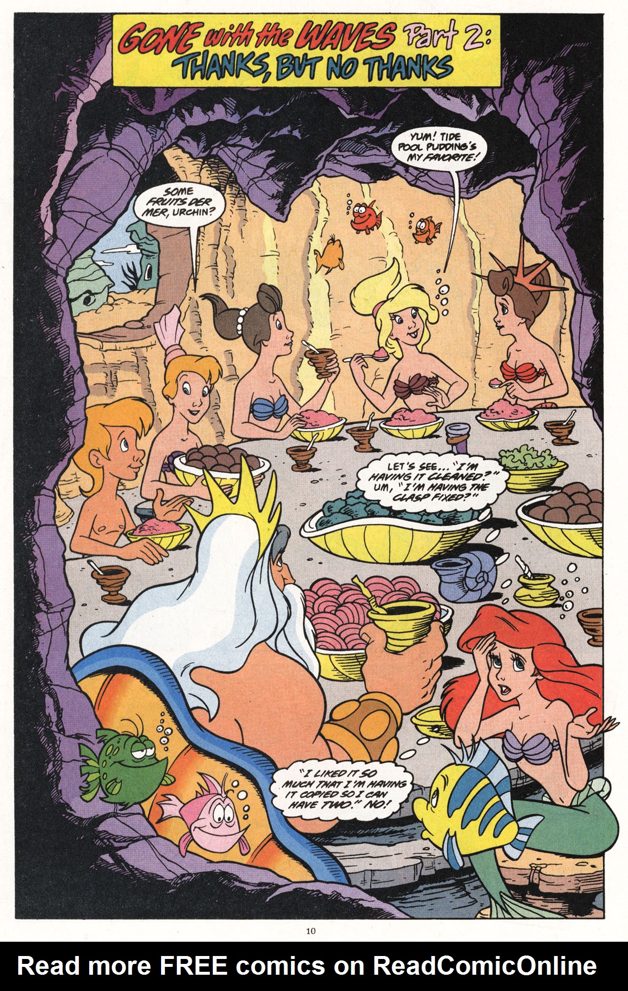 Read online Disney's The Little Mermaid comic -  Issue #8 - 12
