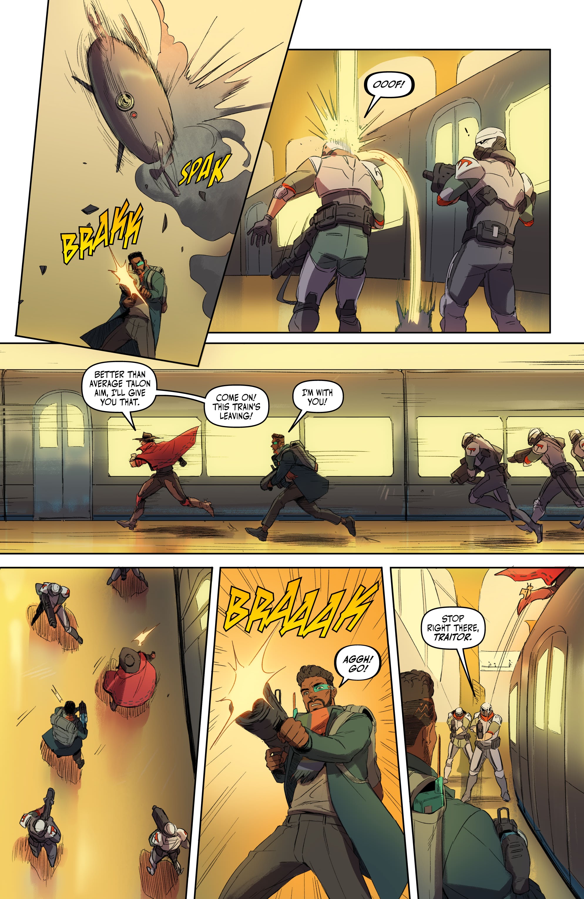Read online Overwatch: New Blood comic -  Issue #3 - 14