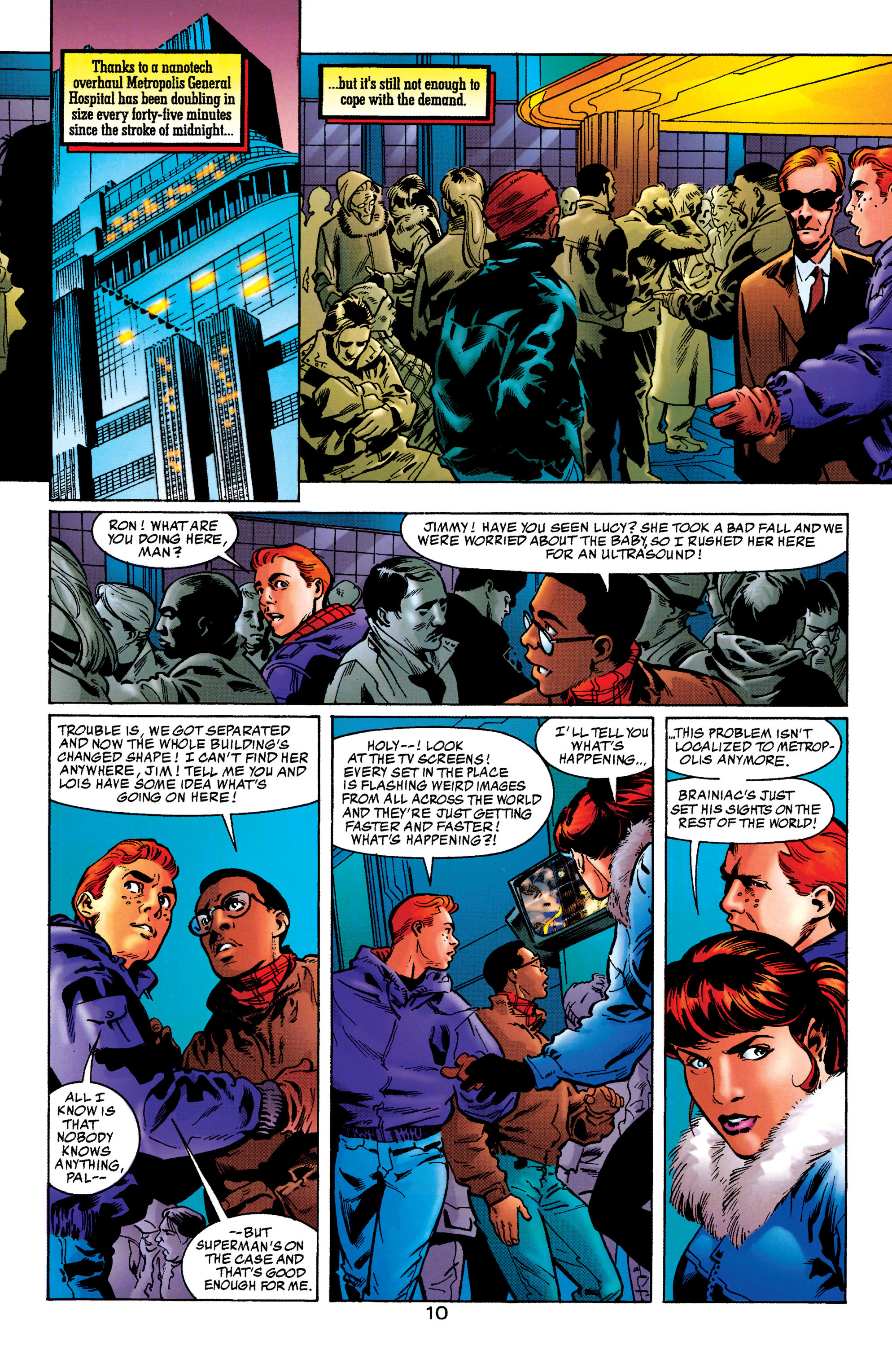 Read online Adventures of Superman (1987) comic -  Issue #576 - 10