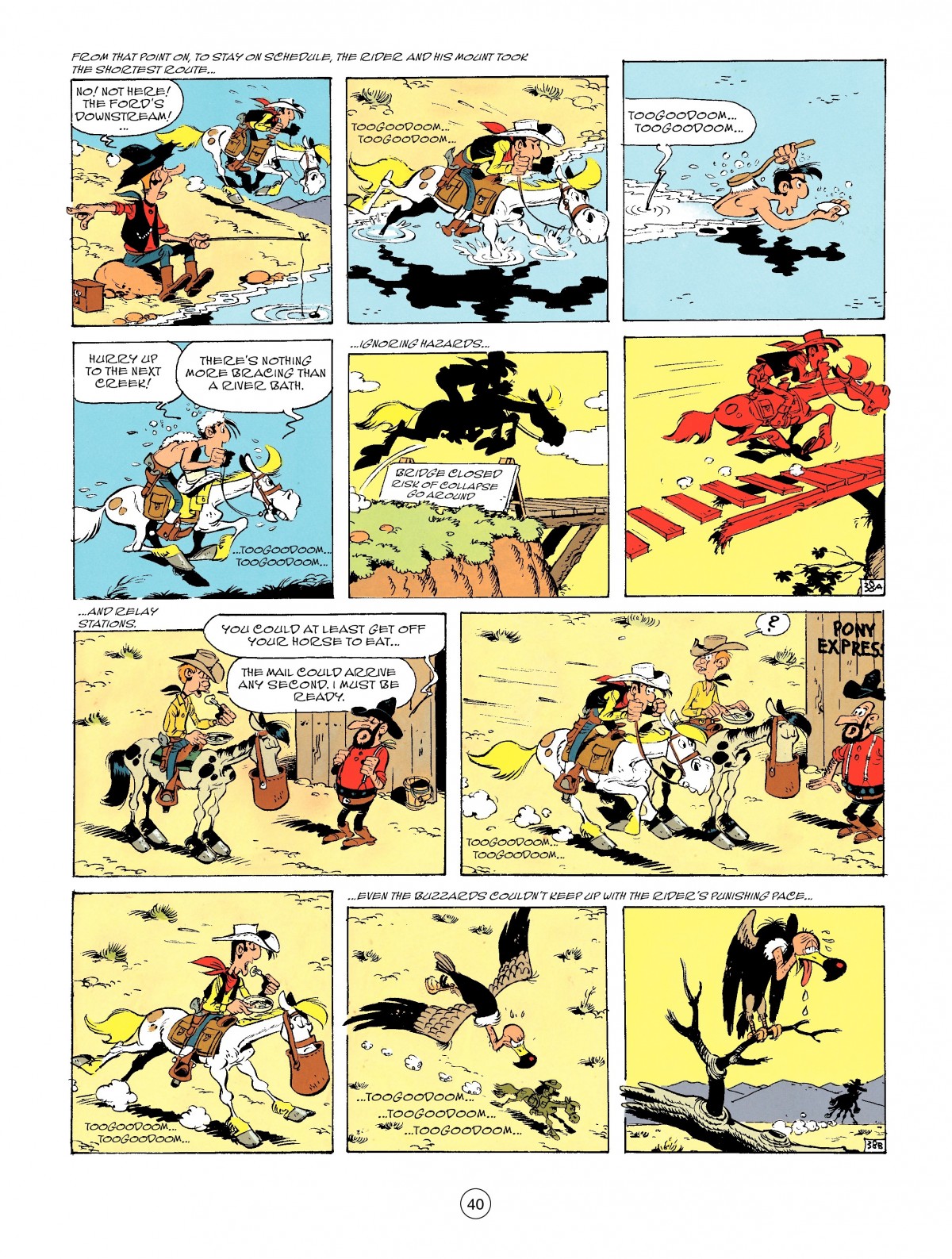 A Lucky Luke Adventure issue 46 - Page 40