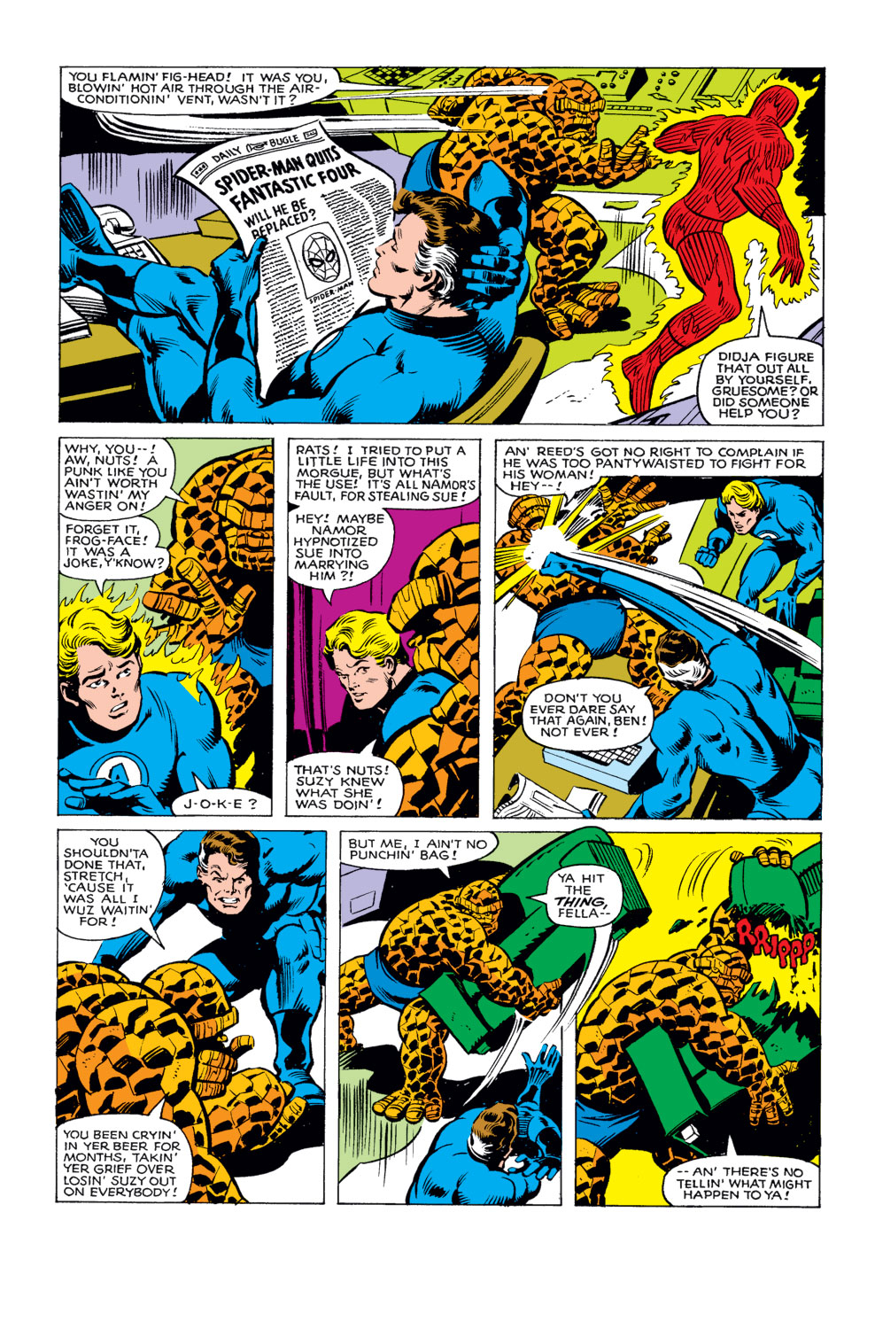 What If? (1977) issue 21 - Invisible Girl of the Fantastic Four married the Sub-Mariner - Page 12