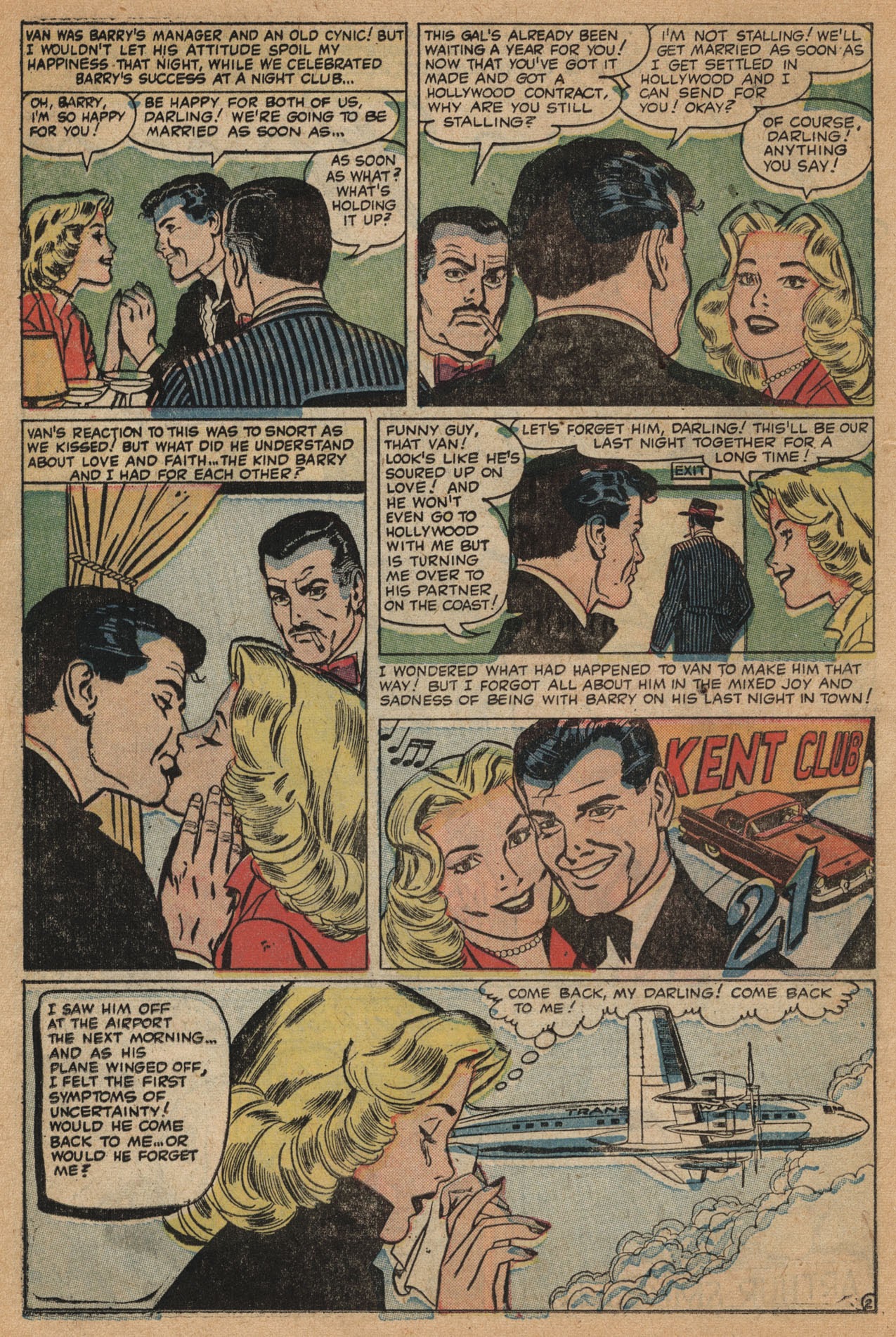 Read online Secret Story Romances comic -  Issue #21 - 22