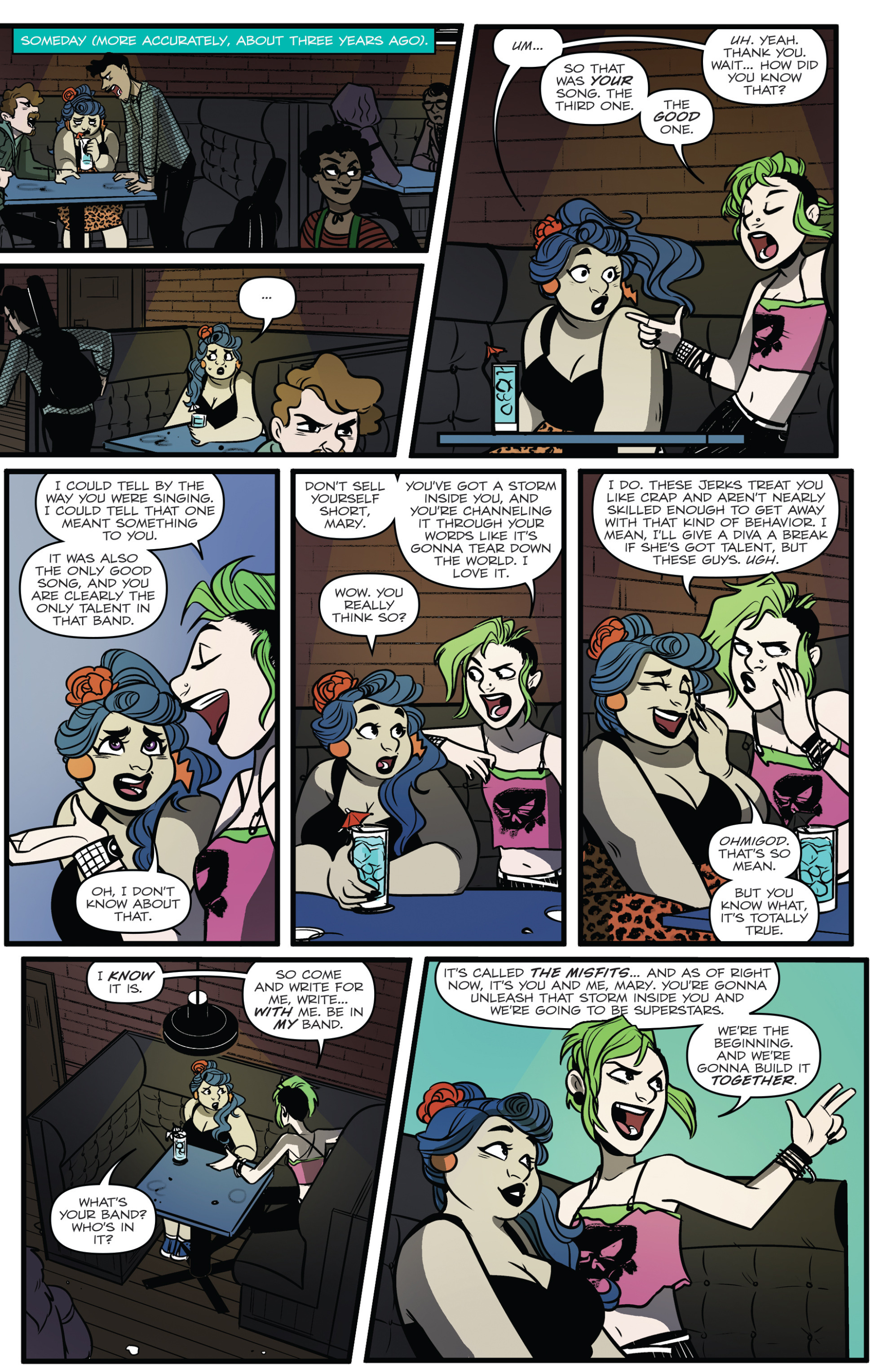 Read online Jem: The Misfits comic -  Issue #1 - 16