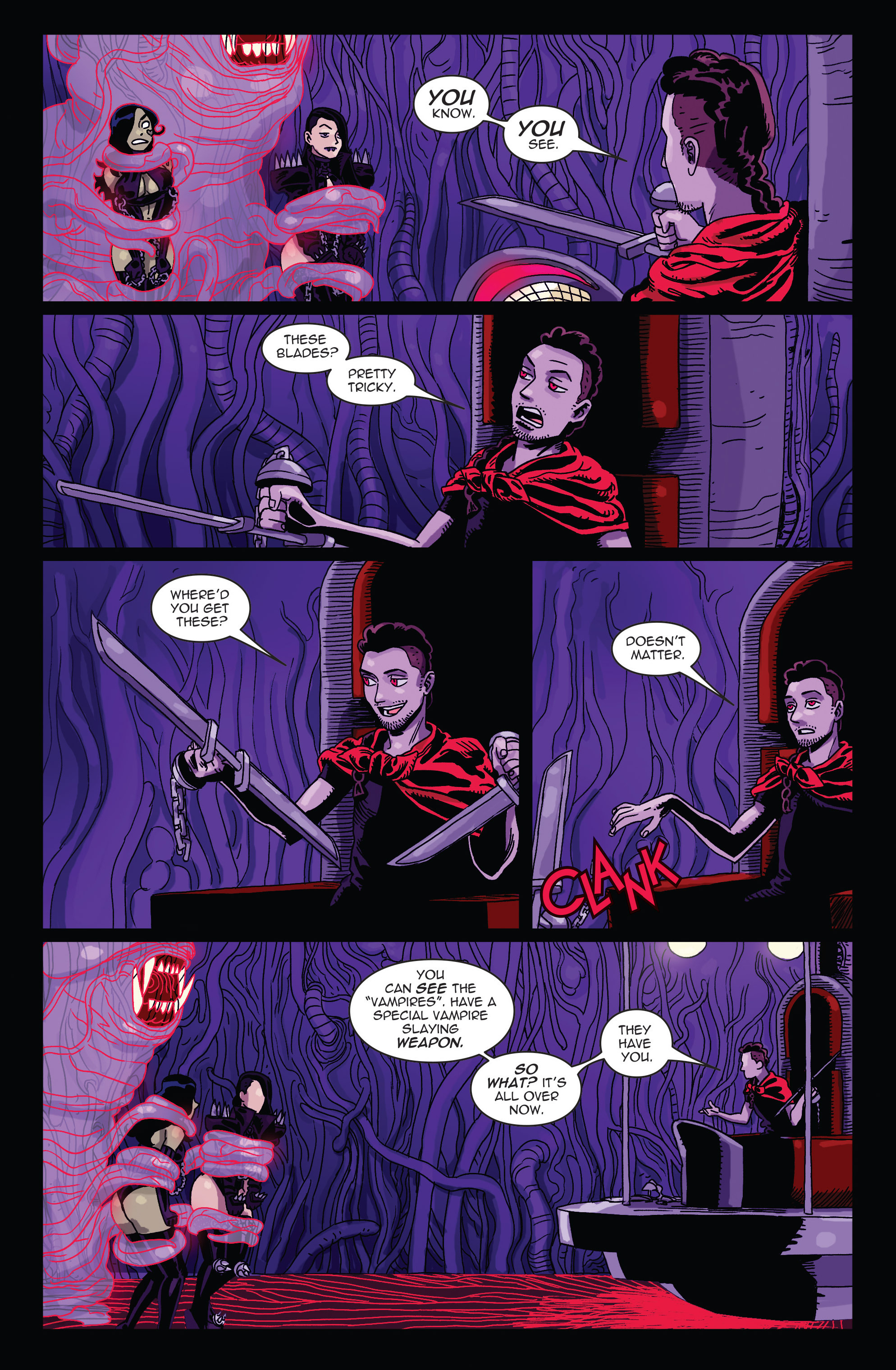 Read online Zombie Tramp vs: Vampblade comic -  Issue #3 - 14