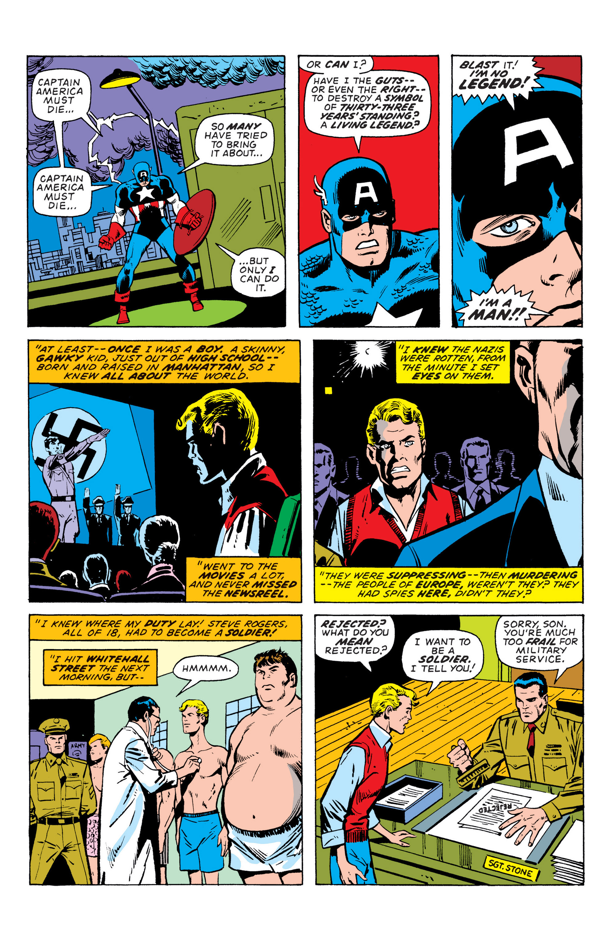 Read online Marvel Masterworks: Captain America comic -  Issue # TPB 9 (Part 1) - 9