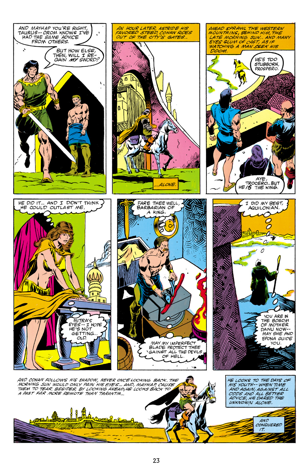 Read online The Chronicles of King Conan comic -  Issue # TPB 3 (Part 1) - 24
