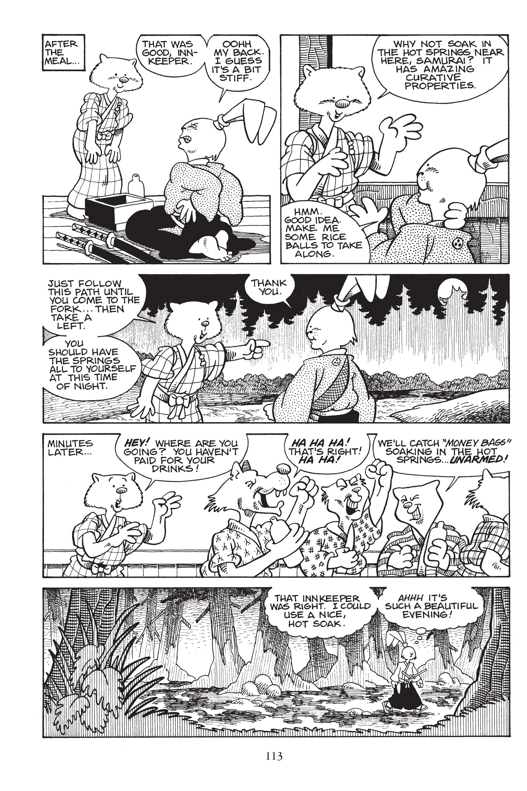 Read online Usagi Yojimbo (1987) comic -  Issue # _TPB 2 - 113