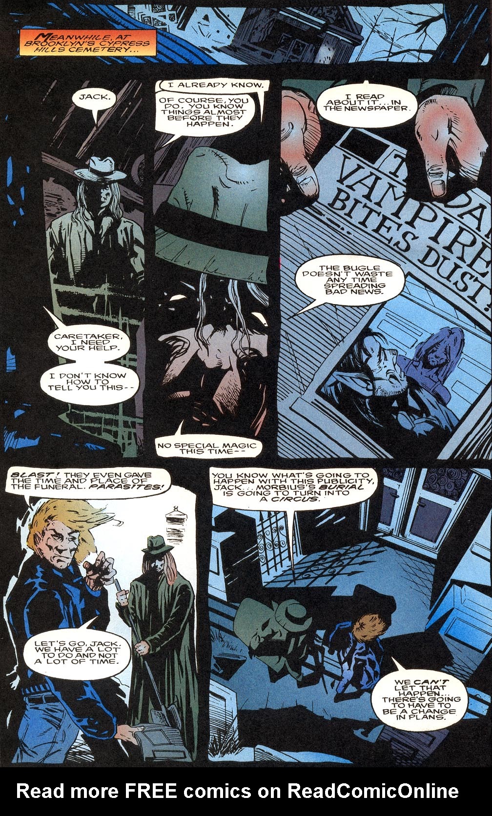 Read online Morbius: The Living Vampire (1992) comic -  Issue #29 - 10