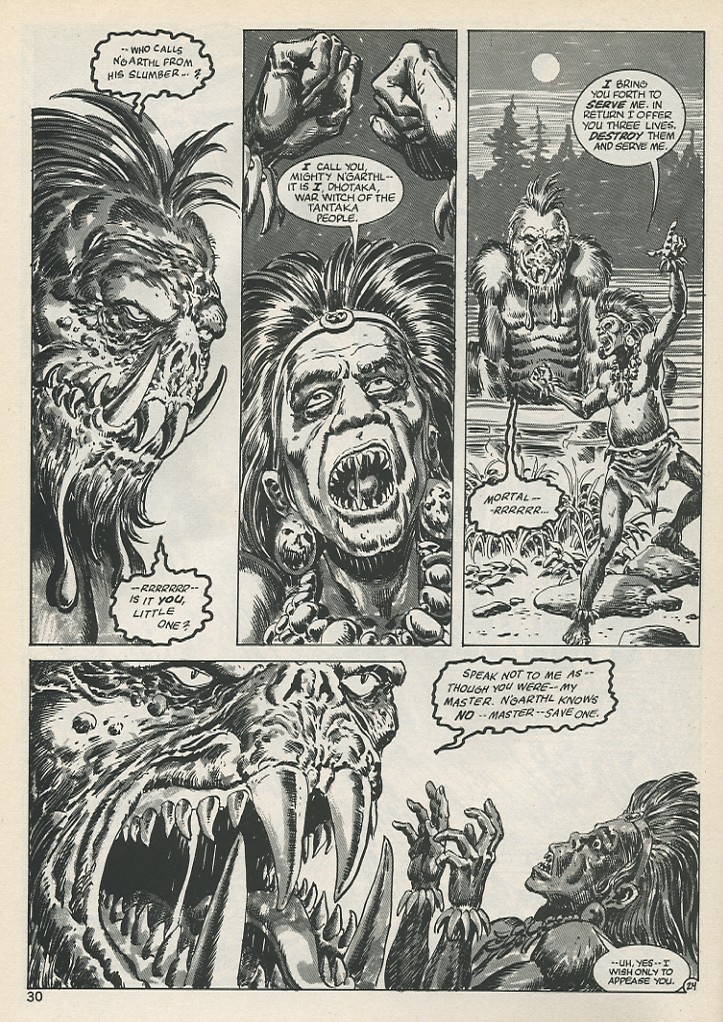 Read online The Savage Sword Of Conan comic -  Issue #135 - 28
