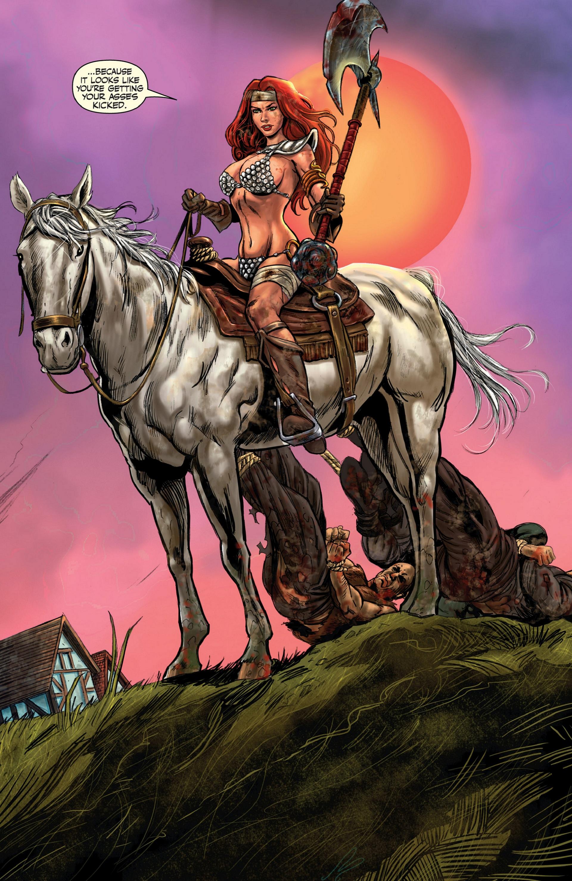 Read online Red Sonja (2005) comic -  Issue # _Annual 1 - 25