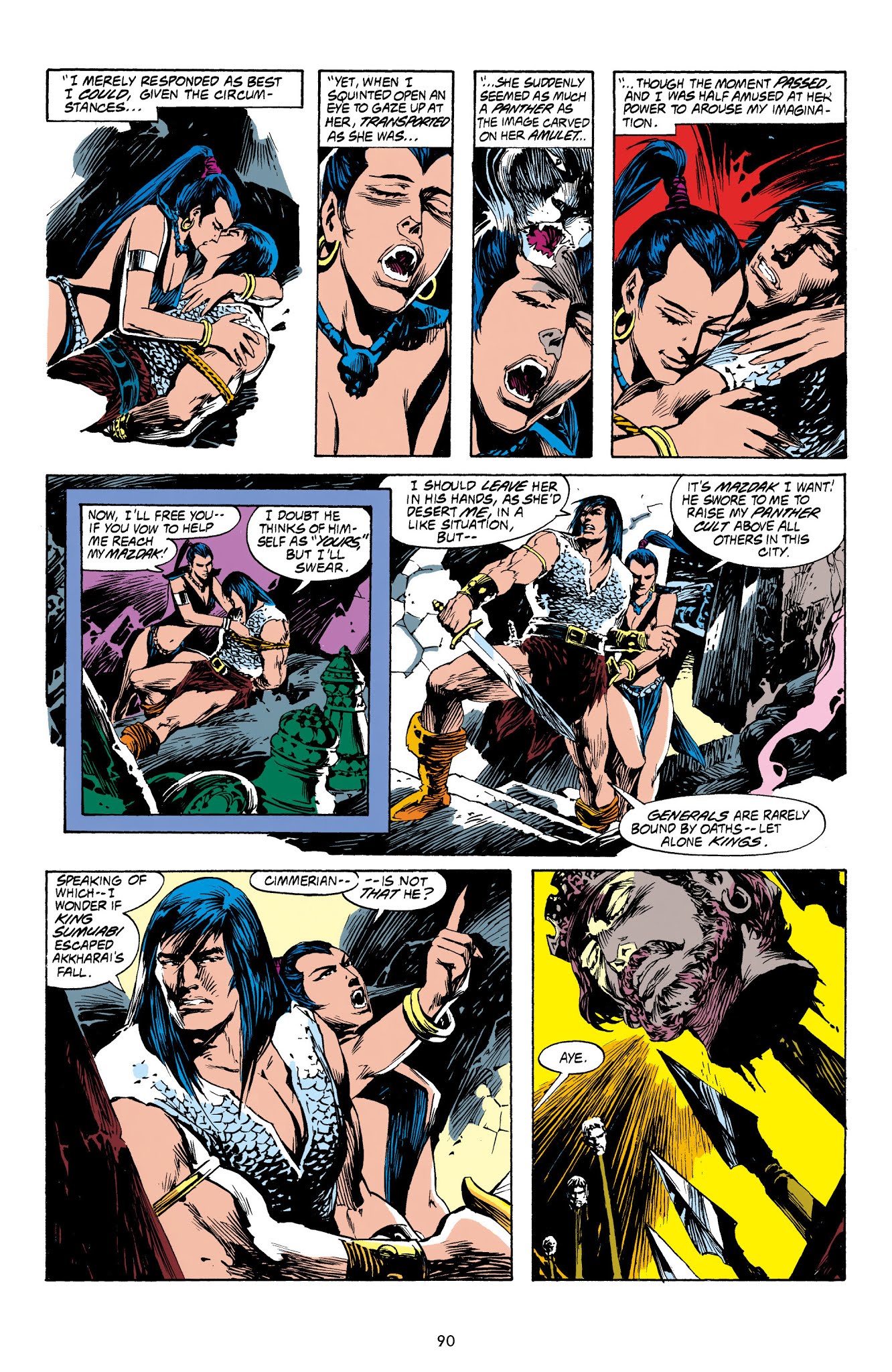 Read online The Chronicles of Conan comic -  Issue # TPB 33 (Part 1) - 91