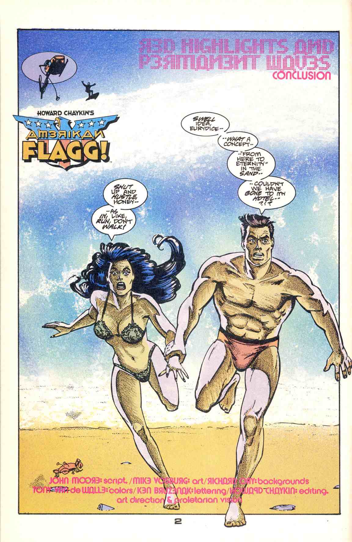 Read online Howard Chaykin's American Flagg comic -  Issue #8 - 4
