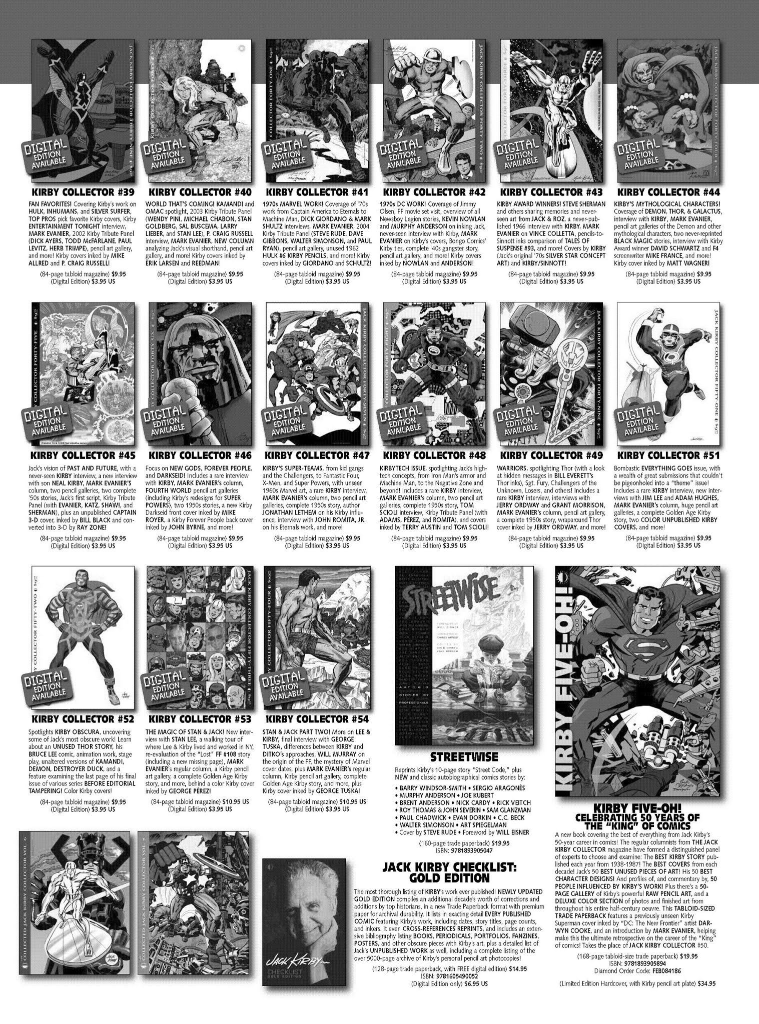 Read online The Jack Kirby Collector comic -  Issue #55 - 76