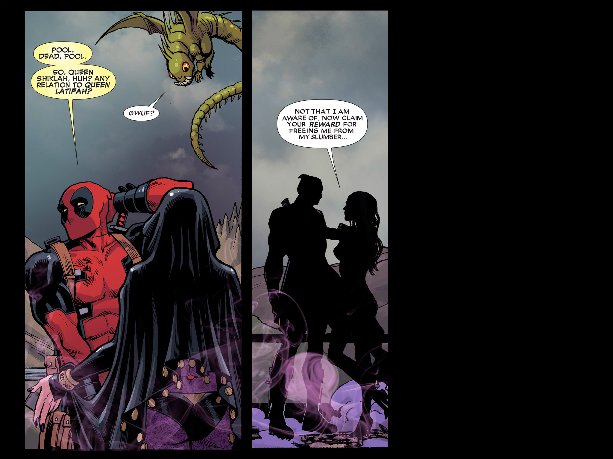 Deadpool The Gauntlet Infinite Comic Issue 4 | Read Deadpool The Gauntlet  Infinite Comic Issue 4 comic online in high quality. Read Full Comic online  for free - Read comics online in