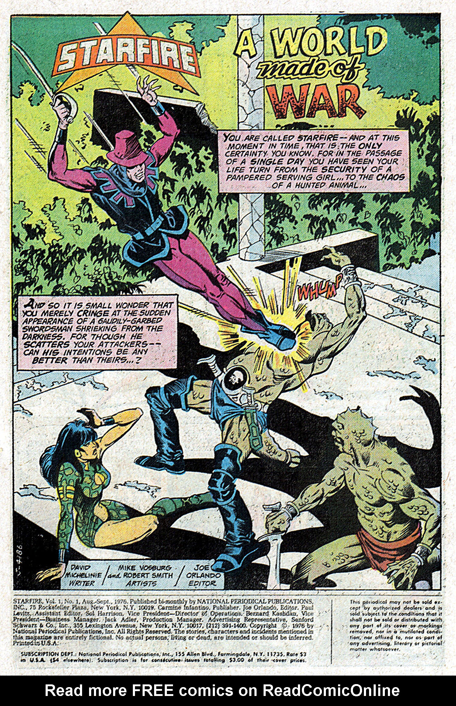 Read online Starfire (1976) comic -  Issue #1 - 3