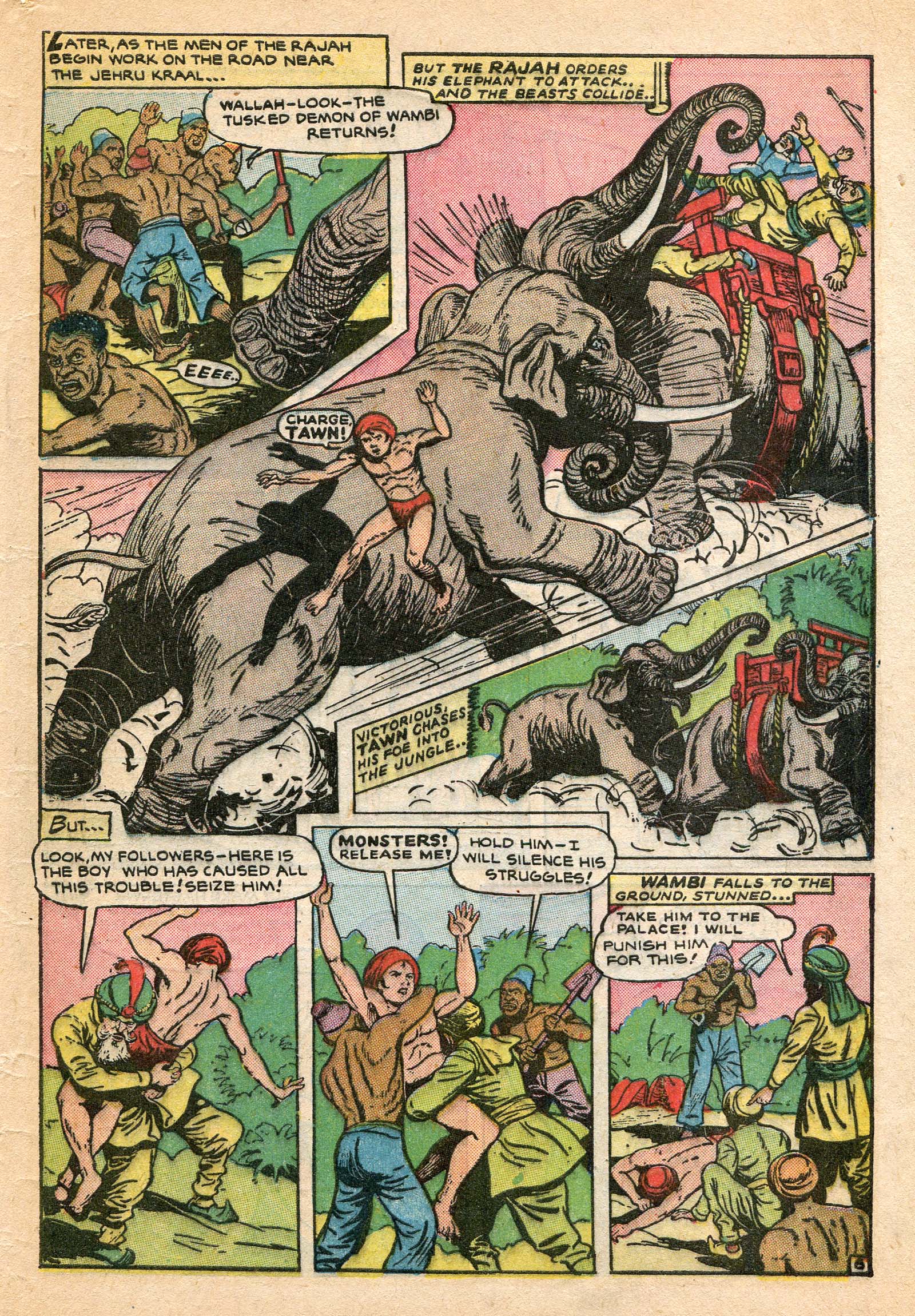 Read online Wambi Jungle Boy comic -  Issue #7 - 45