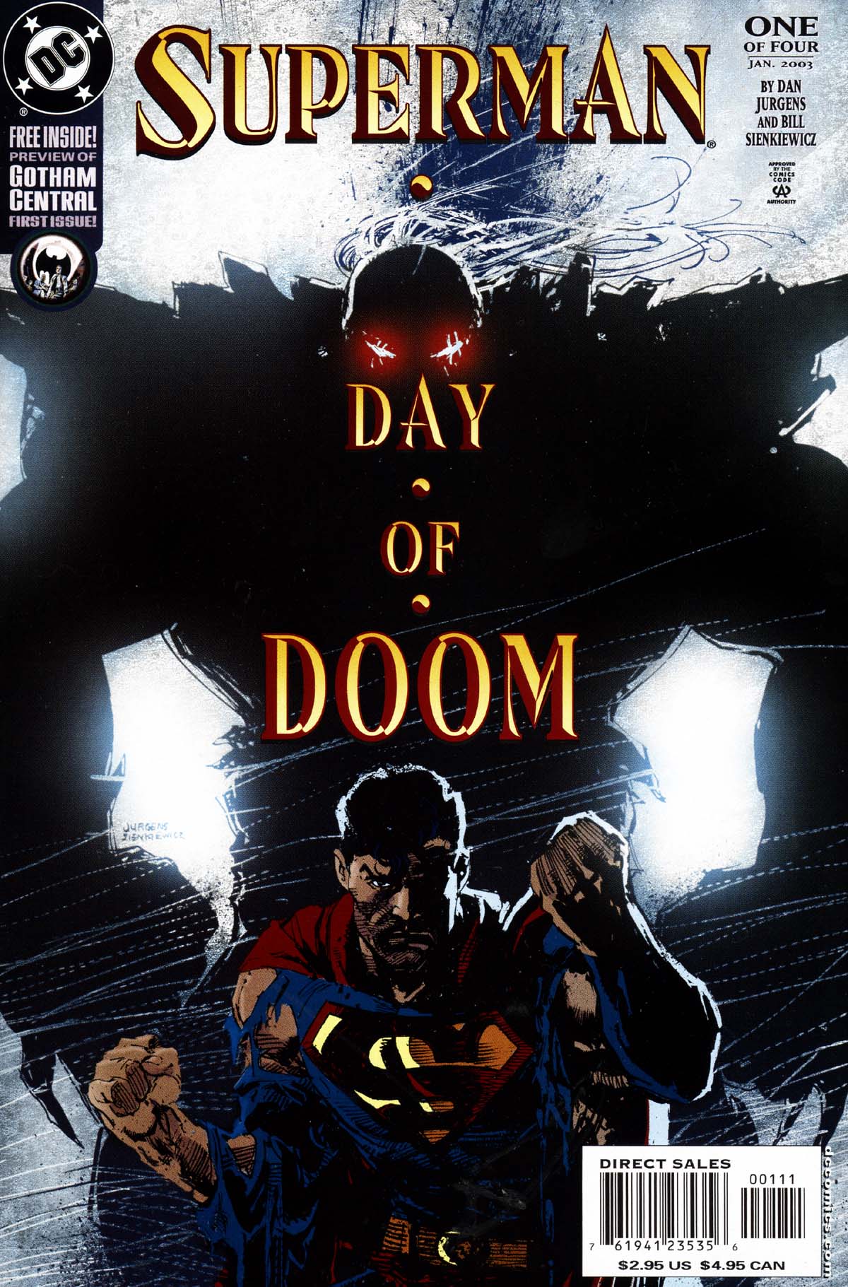 Read online Superman: Day of Doom comic -  Issue #1 - 1