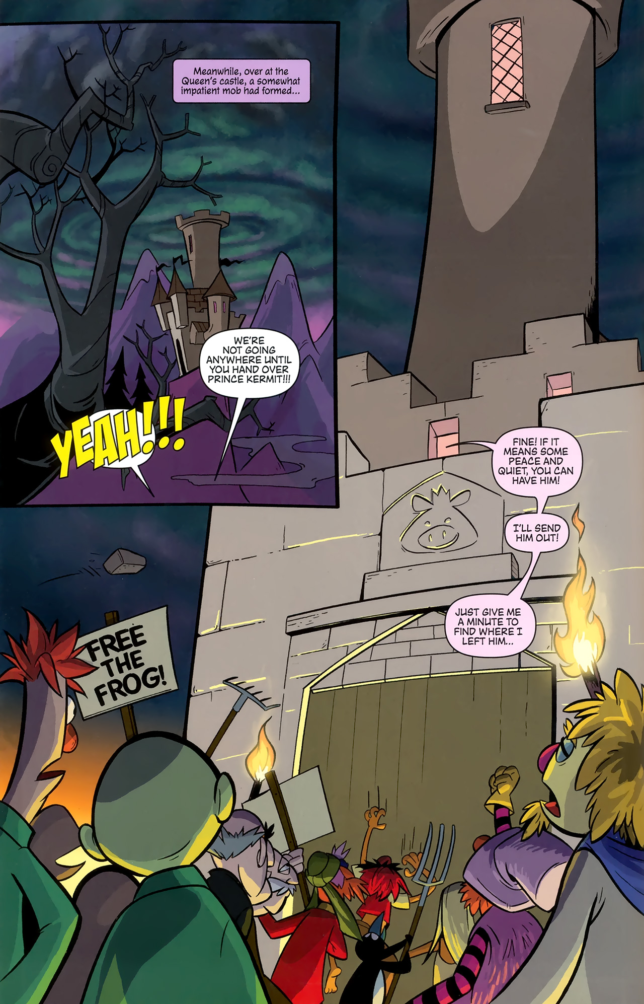 Read online Muppet Snow White comic -  Issue #4 - 7