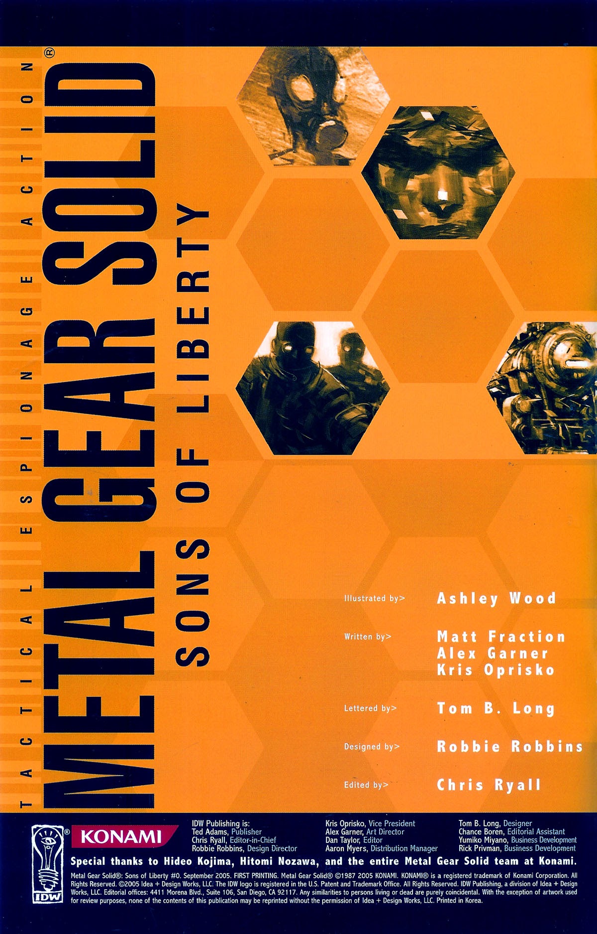 Read online Metal Gear Solid: Sons of Liberty comic -  Issue #0 - 2