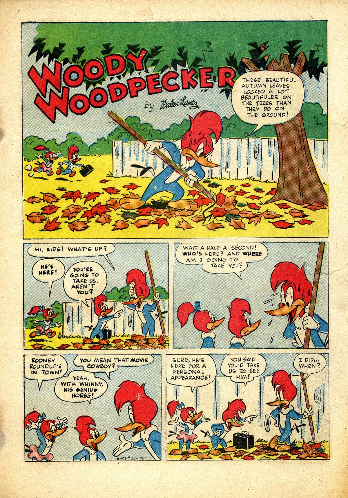 Read online Walter Lantz Woody Woodpecker (1952) comic -  Issue #22 - 3