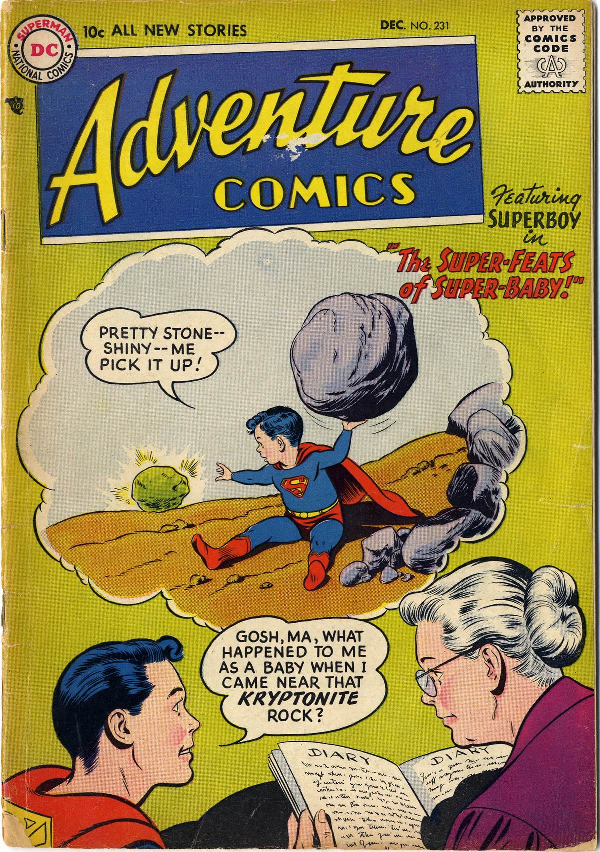 Read online Adventure Comics (1938) comic -  Issue #231 - 1