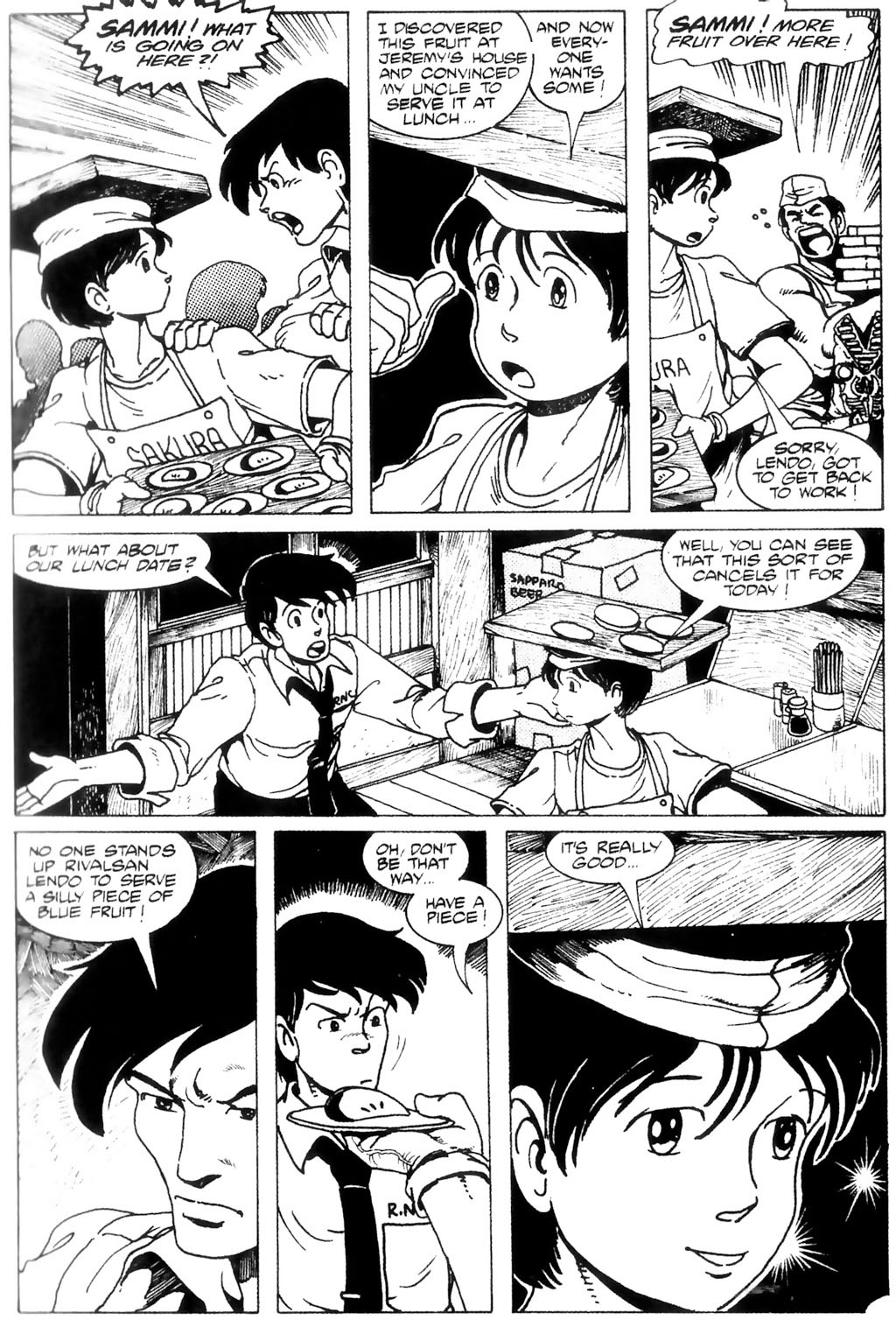 Read online Ninja High School (1986) comic -  Issue #12 - 11