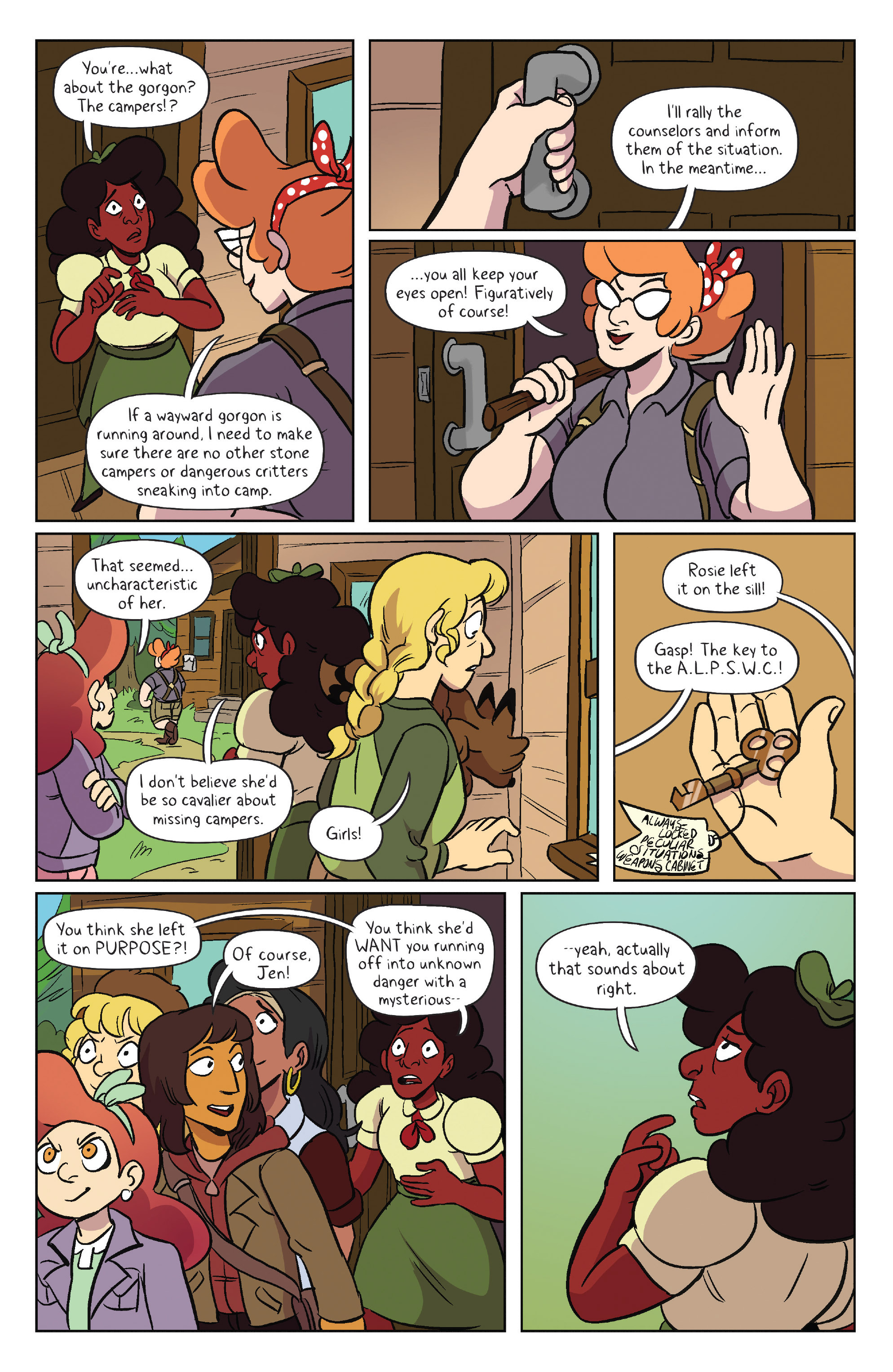 Read online Lumberjanes comic -  Issue #30 - 7