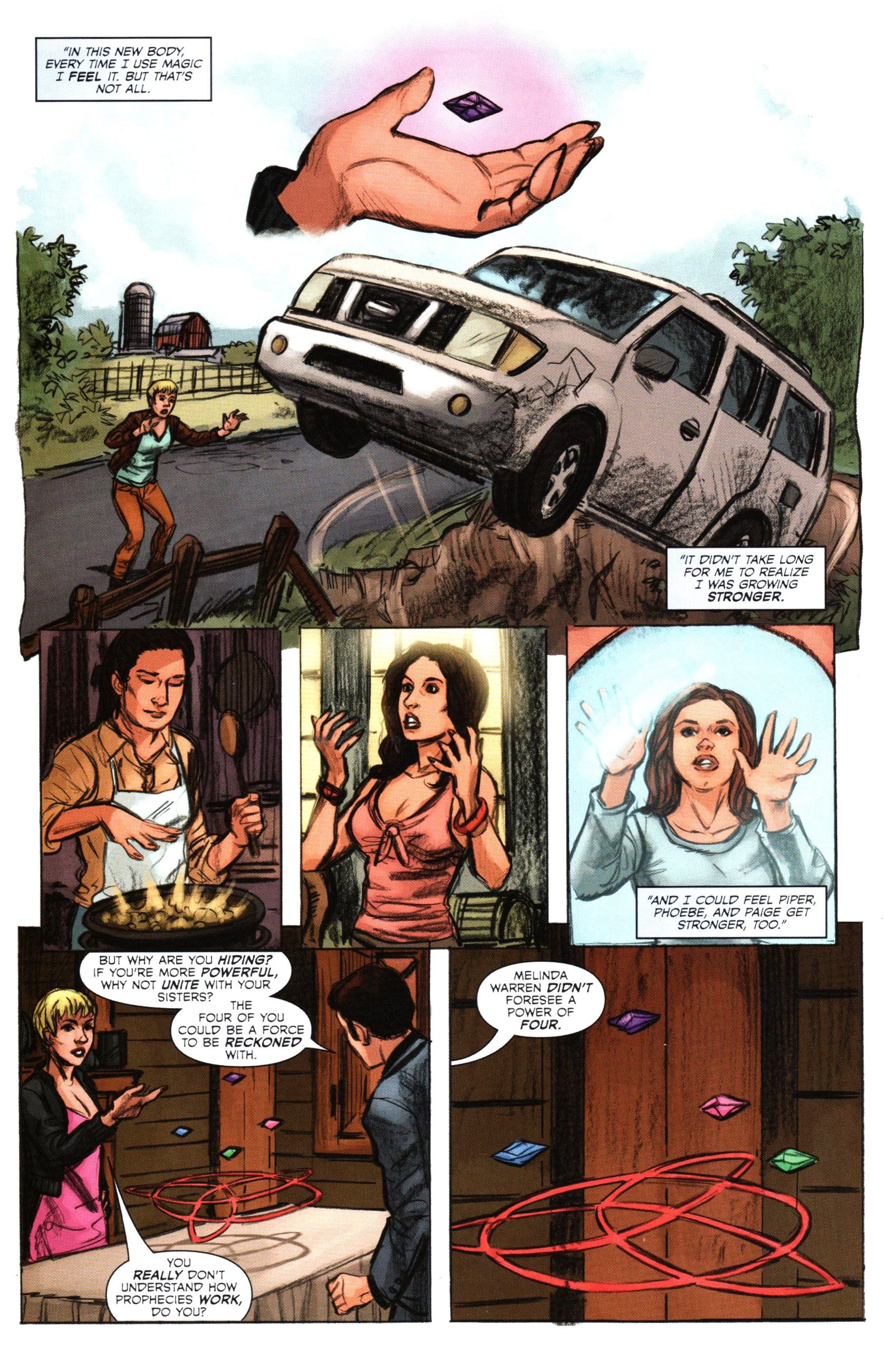 Read online Charmed comic -  Issue #16 - 21