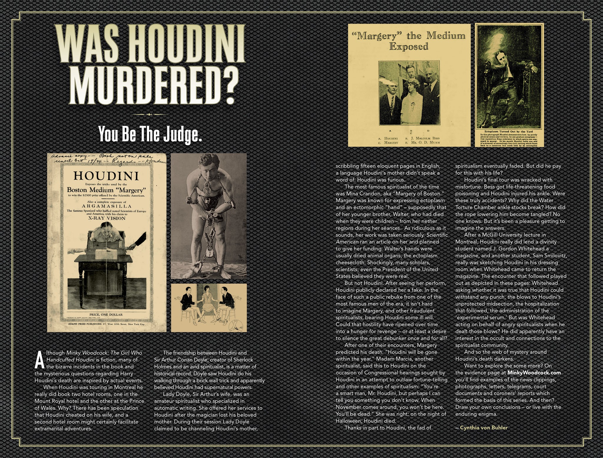 Read online Minky Woodcock: The Girl who Handcuffed Houdini comic -  Issue #3 - 25