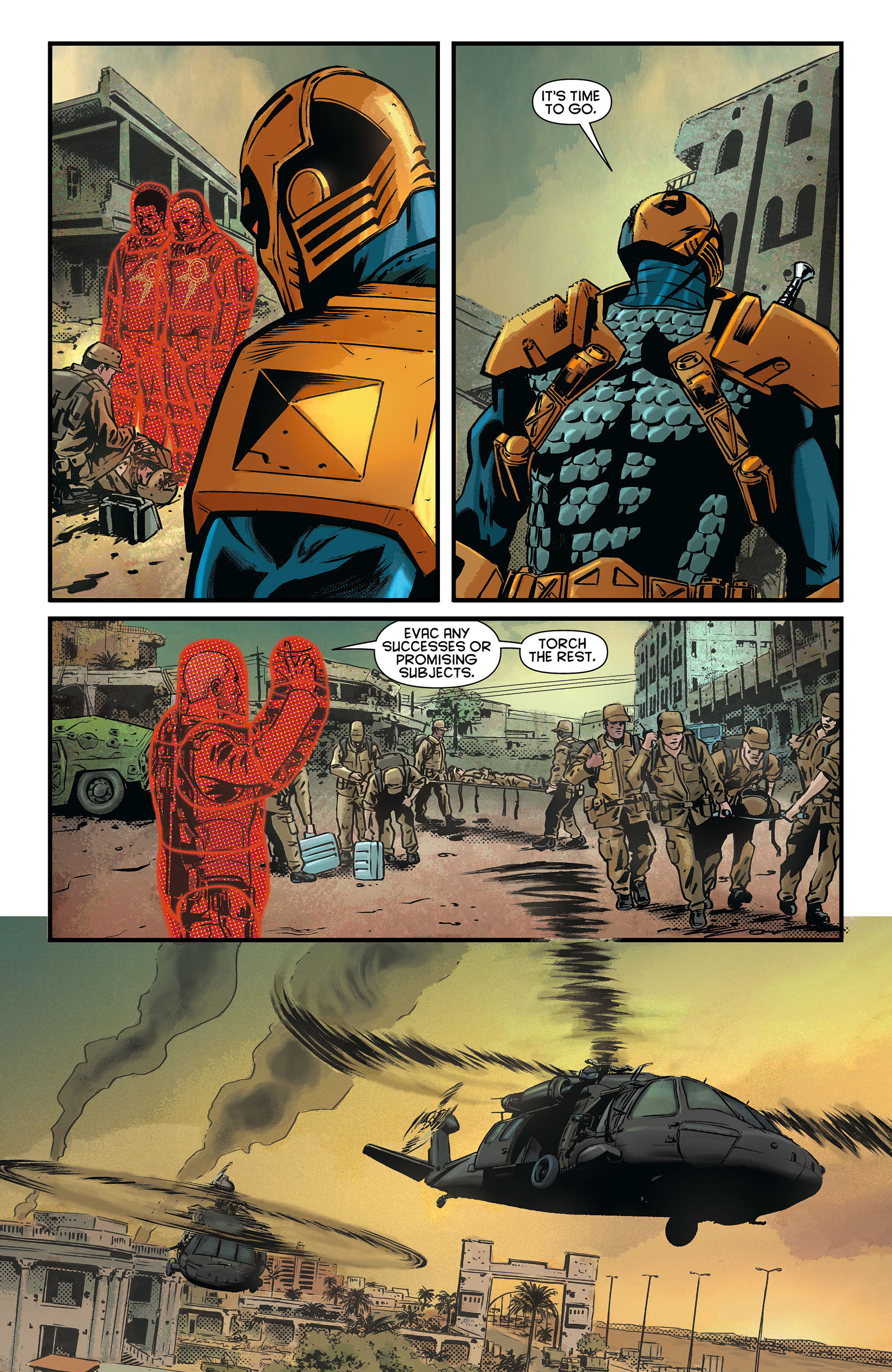 Read online Resurrection Man (2011) comic -  Issue #5 - 11