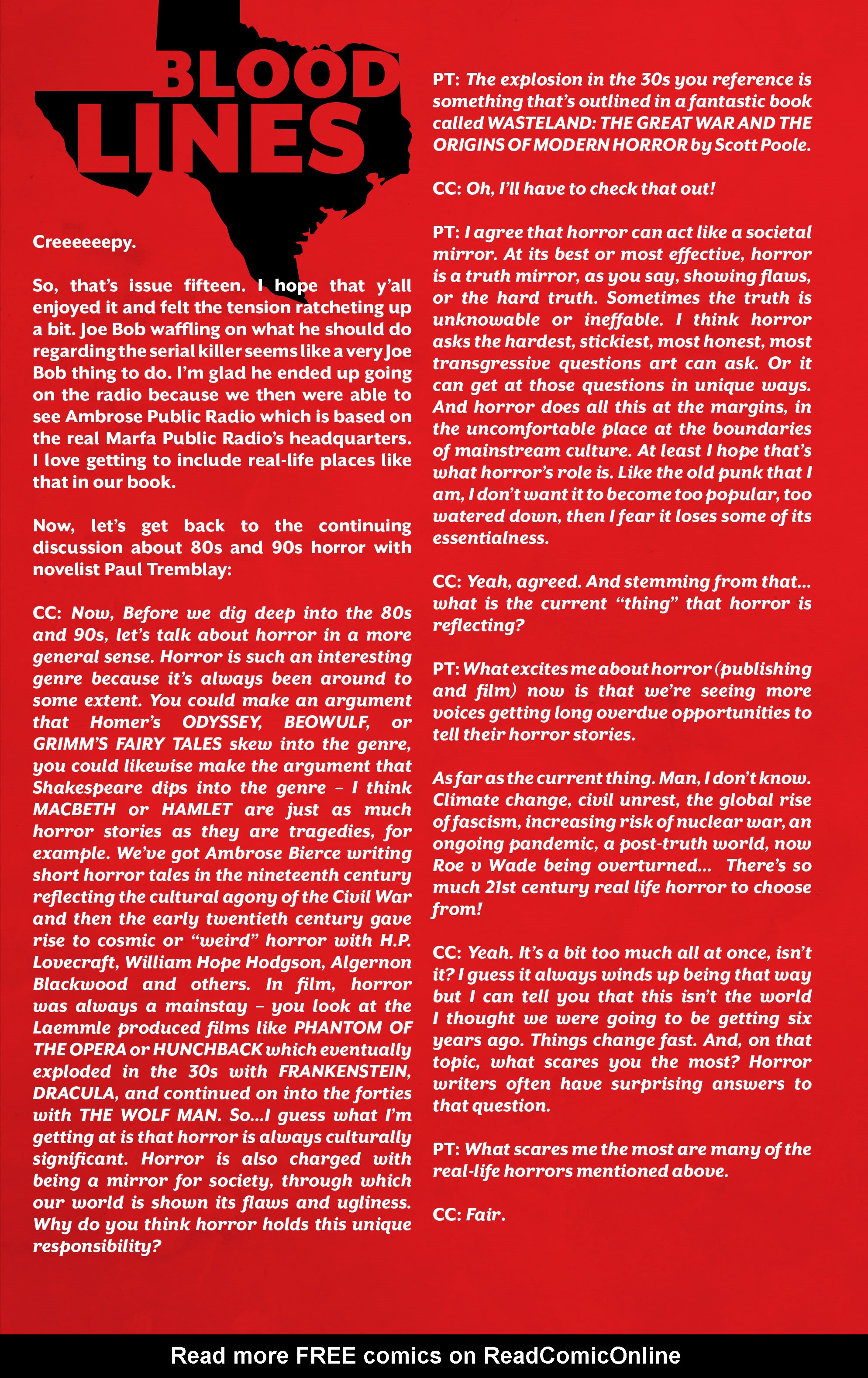 Read online That Texas Blood comic -  Issue #15 - 29