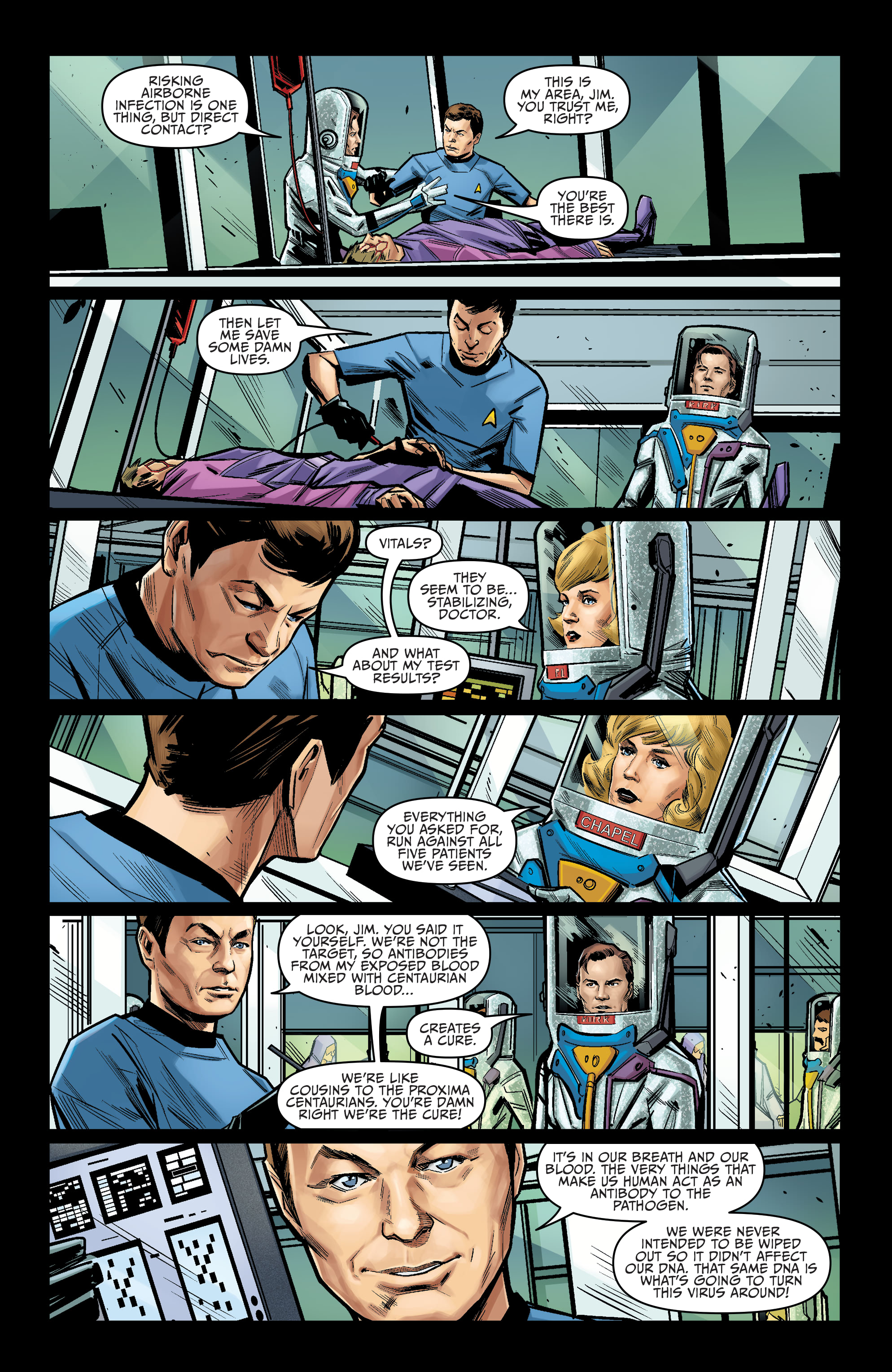 Read online Star Trek: Year Five comic -  Issue #19 - 17