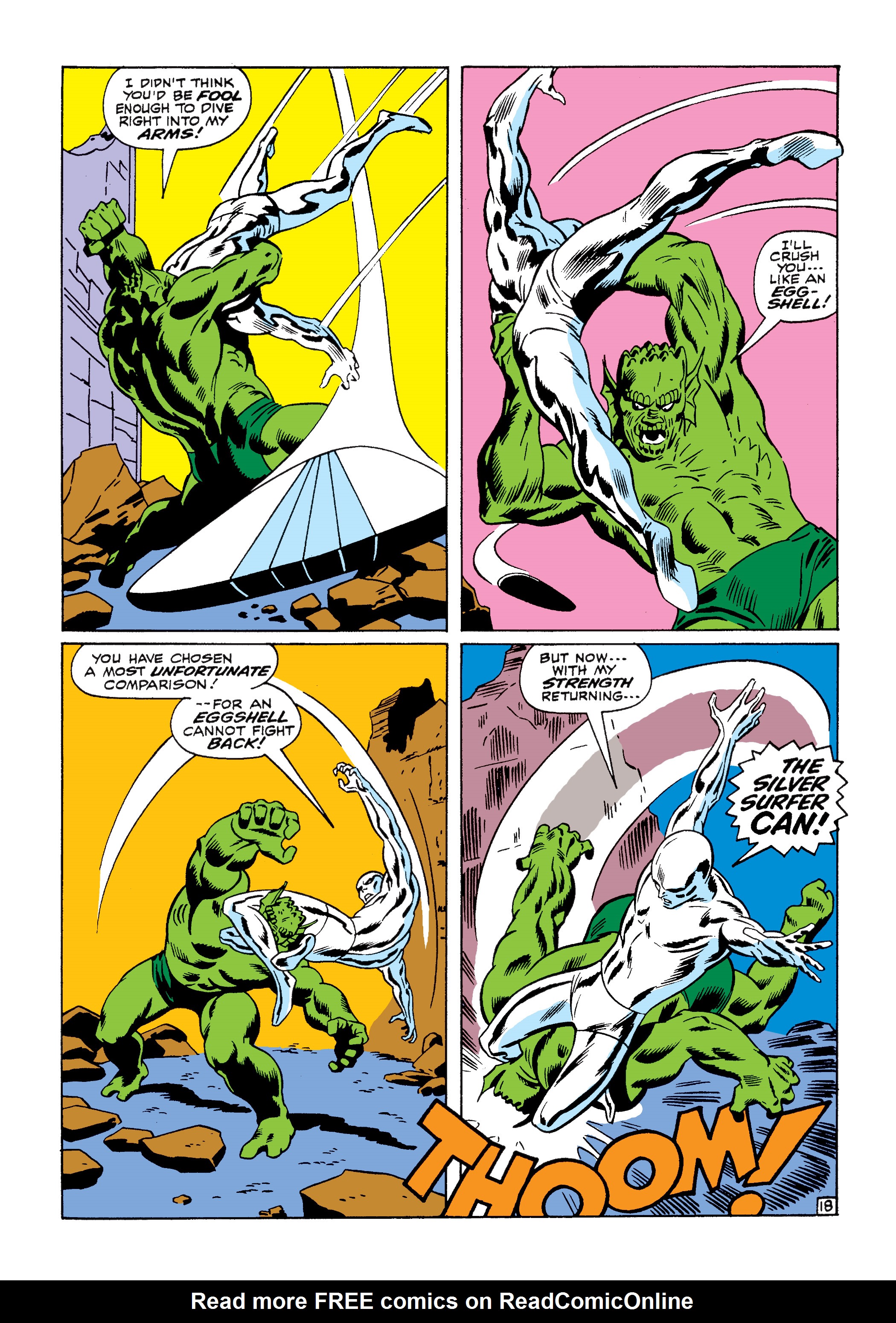 Read online Marvel Masterworks: The Silver Surfer comic -  Issue # TPB 2 (Part 2) - 51