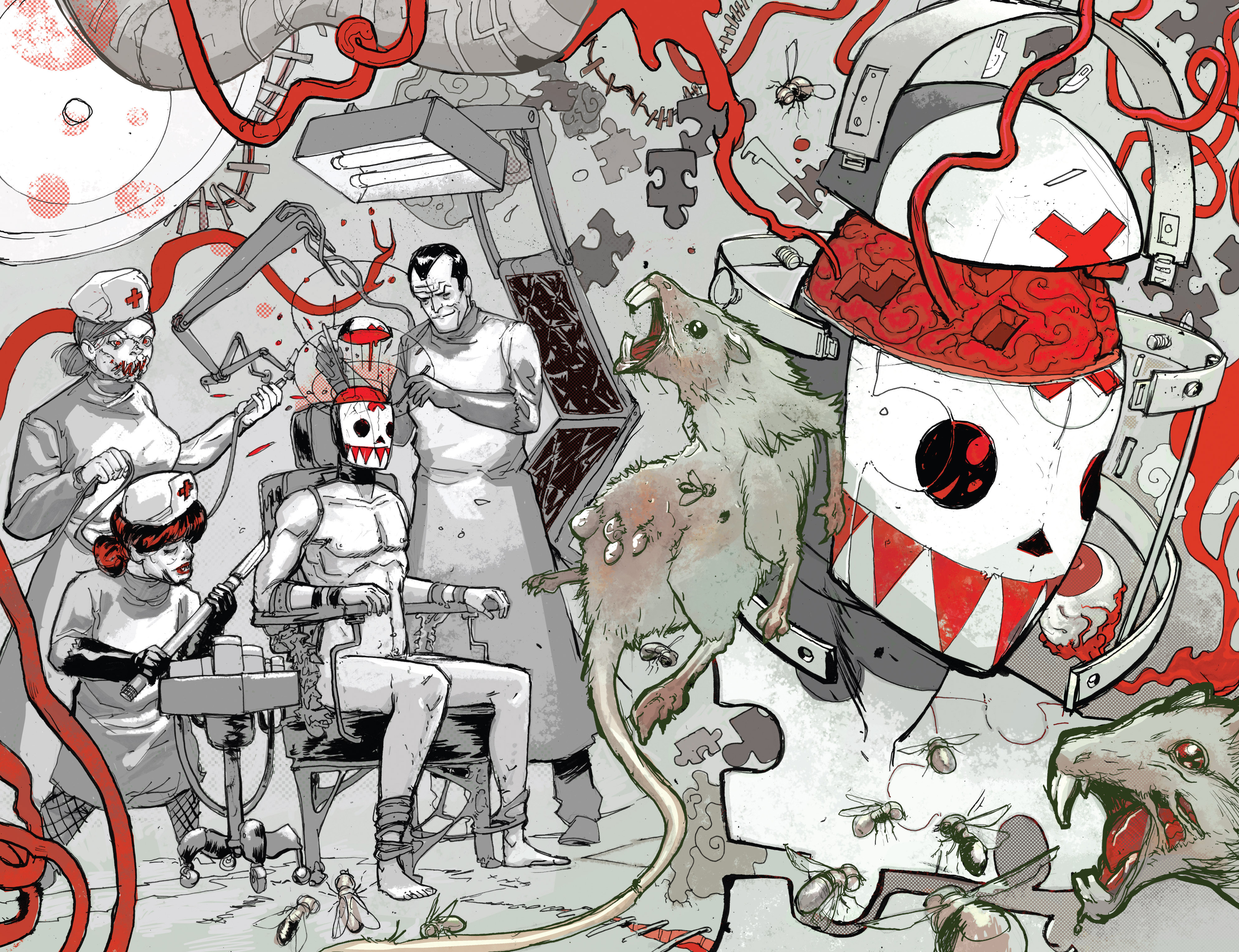 Read online Bedlam comic - Issue TPB 1.