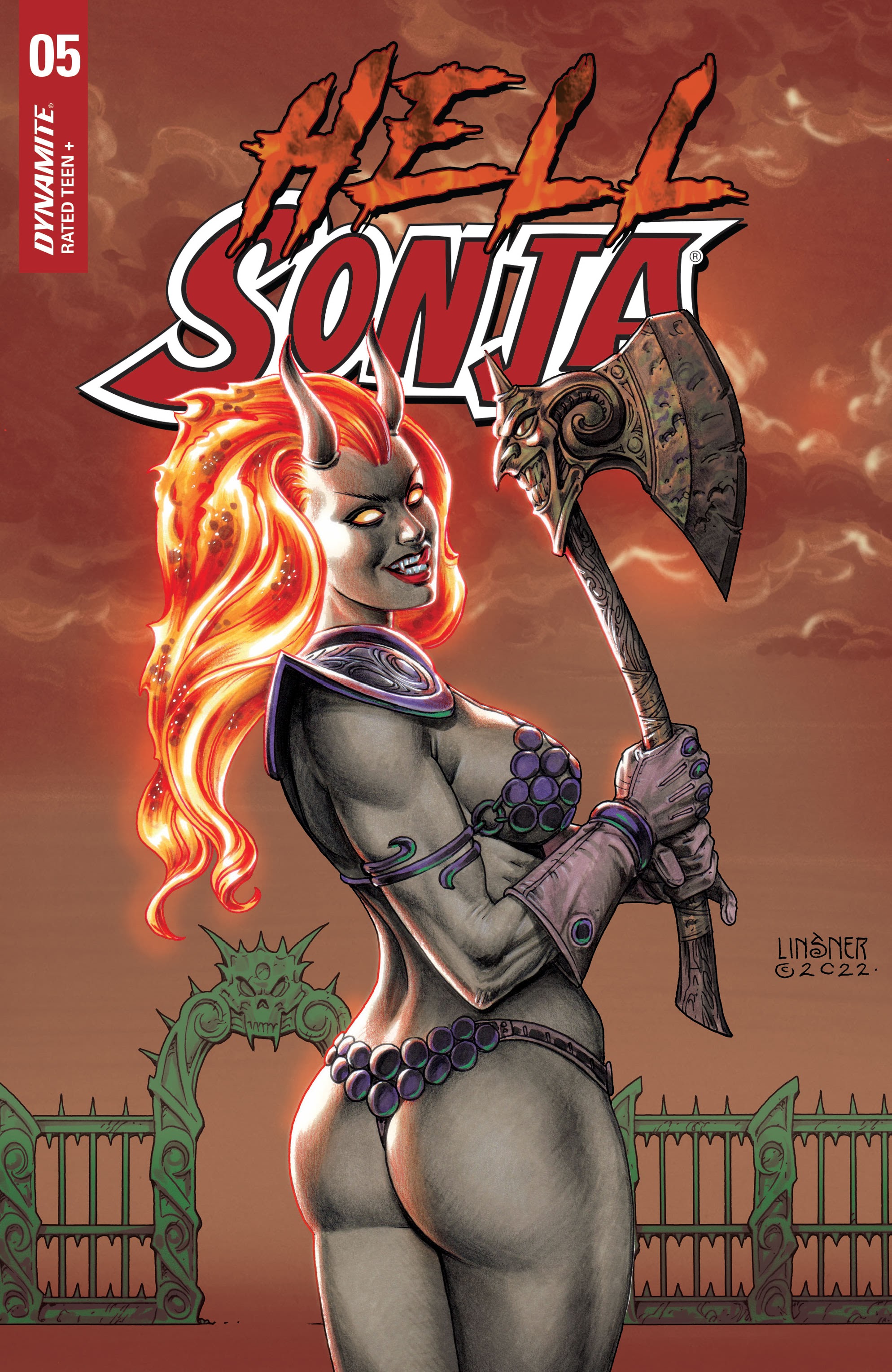 Read online Hell Sonja comic -  Issue #5 - 4