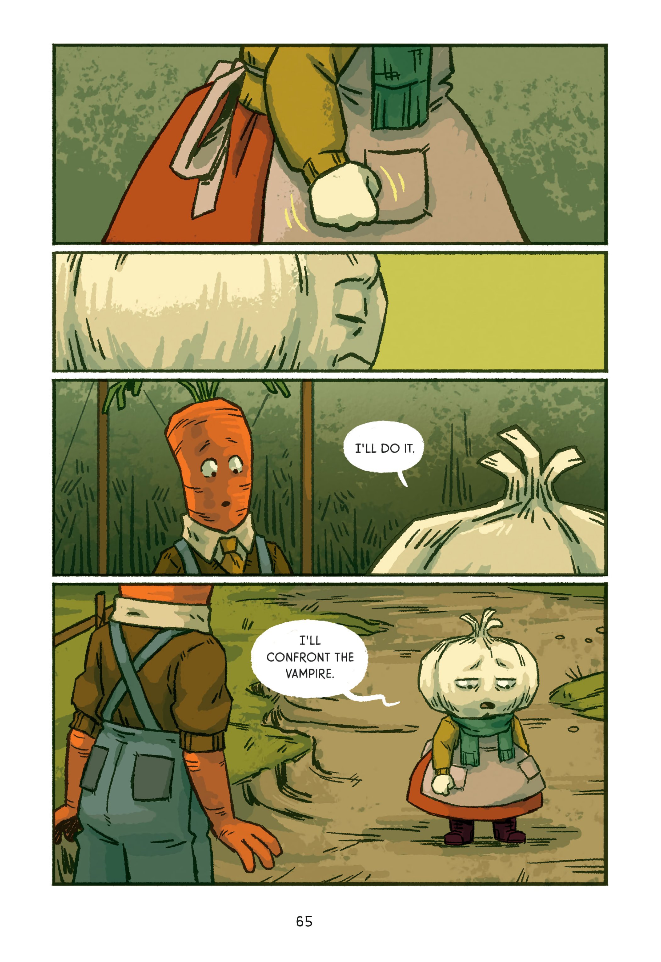 Read online Garlic and the Vampire comic -  Issue # TPB (Part 1) - 71