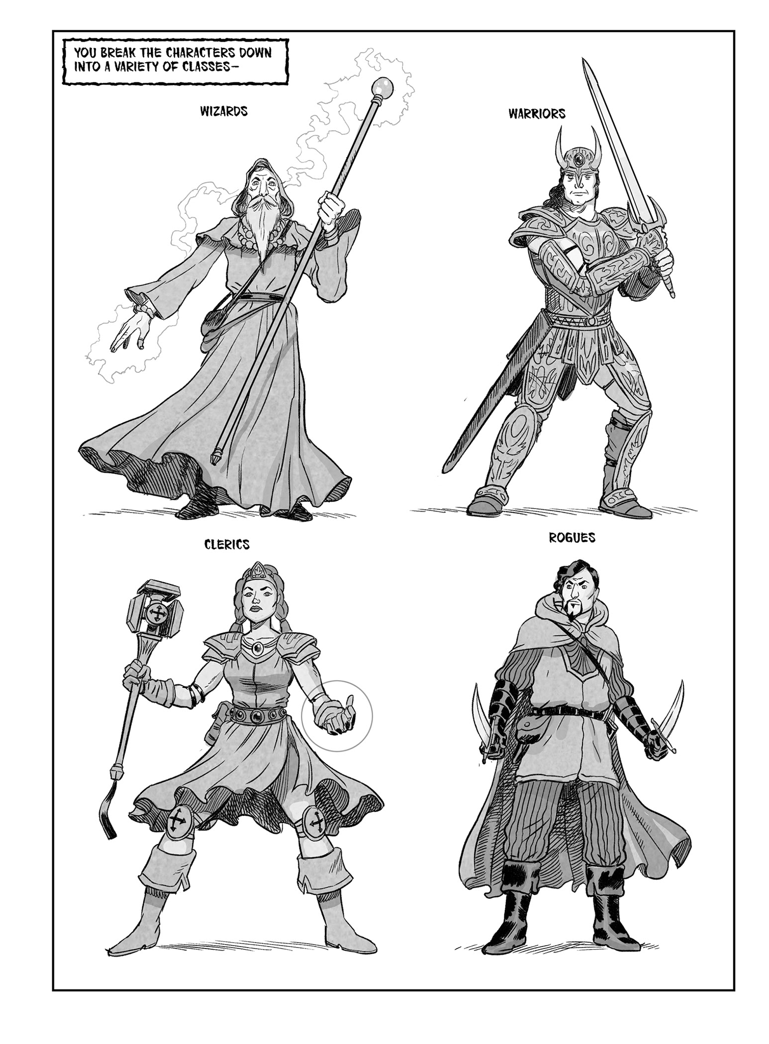 Read online Rise of the Dungeon Master: Gary Gygax and the Creation of D&D comic -  Issue # TPB - 61