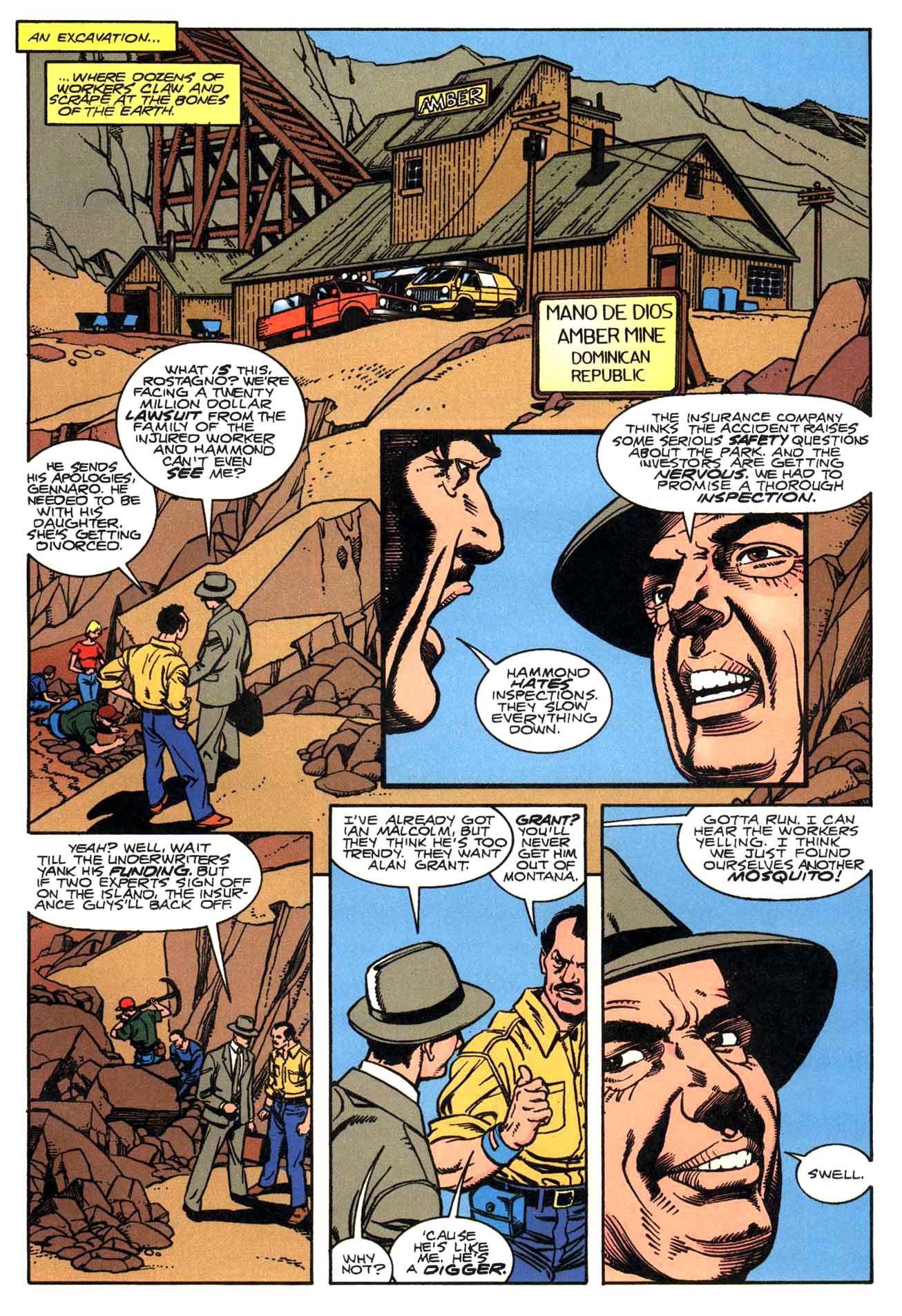 Read online Jurassic Park (1993) comic -  Issue #1 - 8