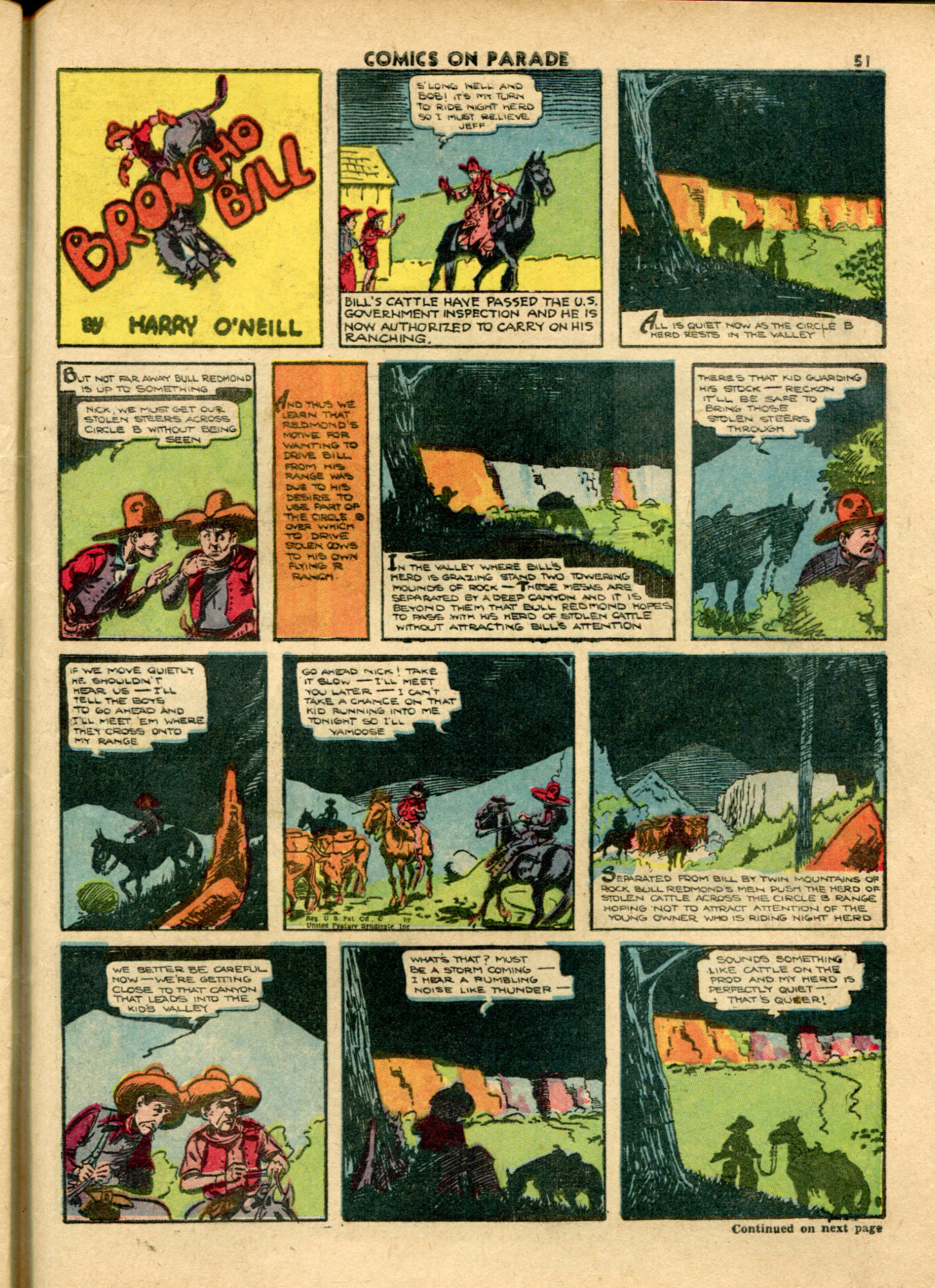 Read online Comics on Parade comic -  Issue #26 - 53
