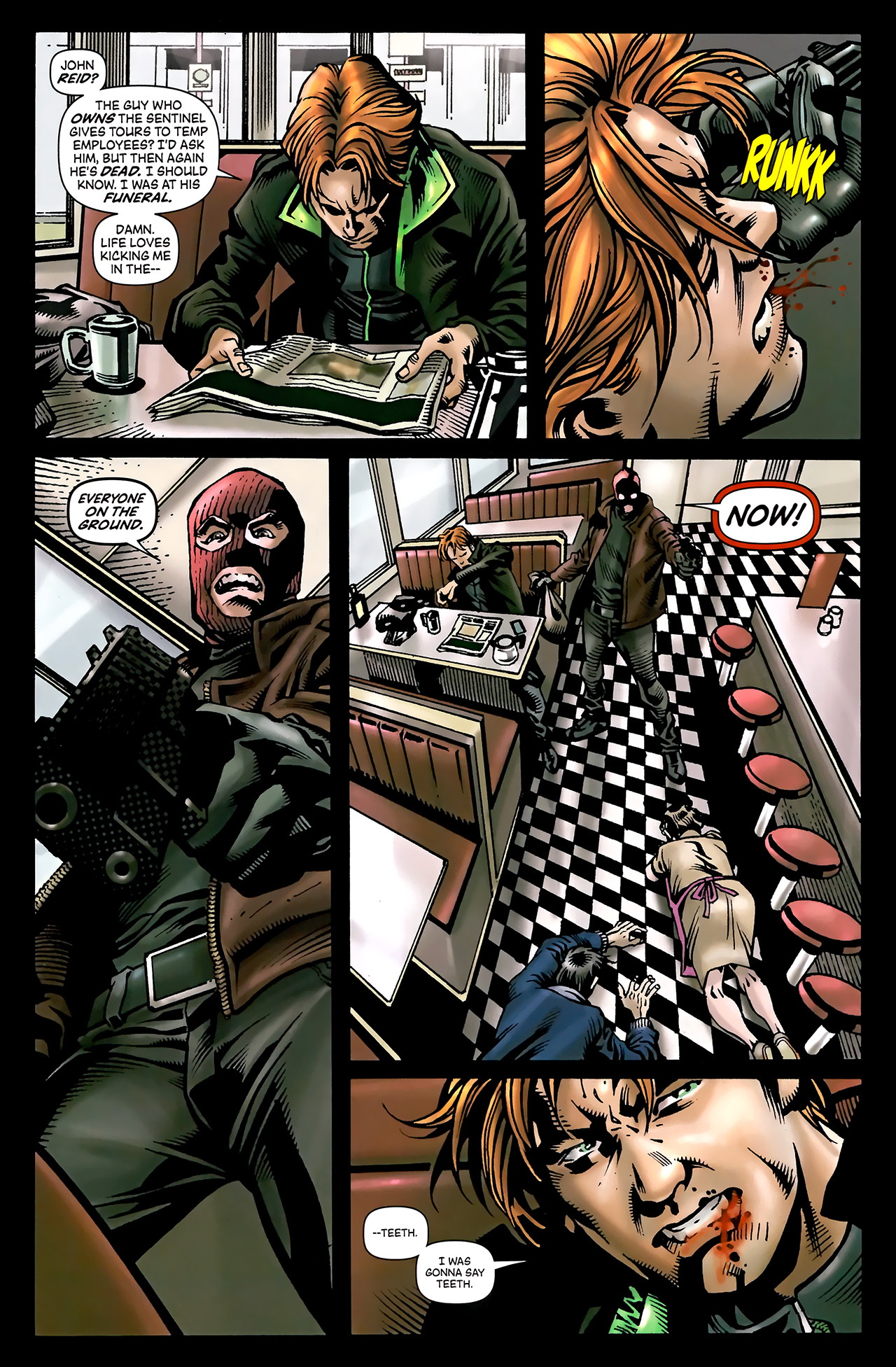 Read online The Green Hornet Strikes! comic -  Issue #6 - 7