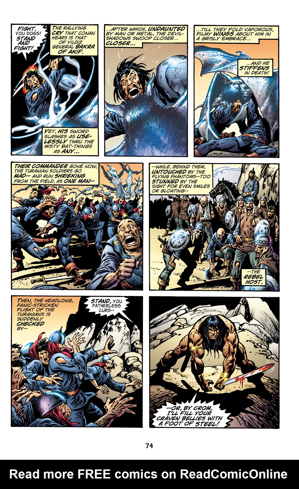 Read online The Chronicles of Conan comic -  Issue # TPB 5 (Part 1) - 71