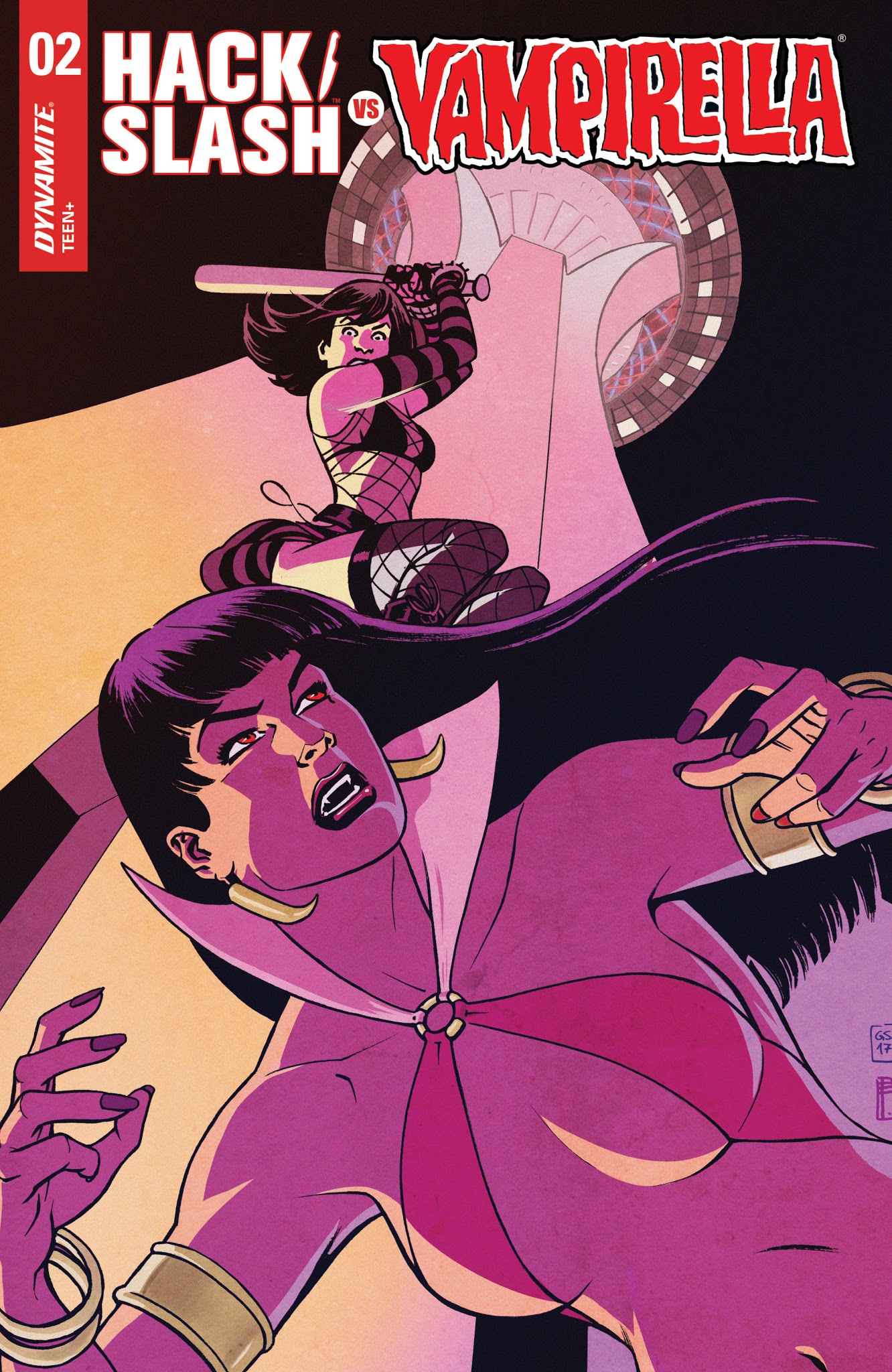 Read online Hack/Slash vs. Vampirella comic -  Issue #2 - 2