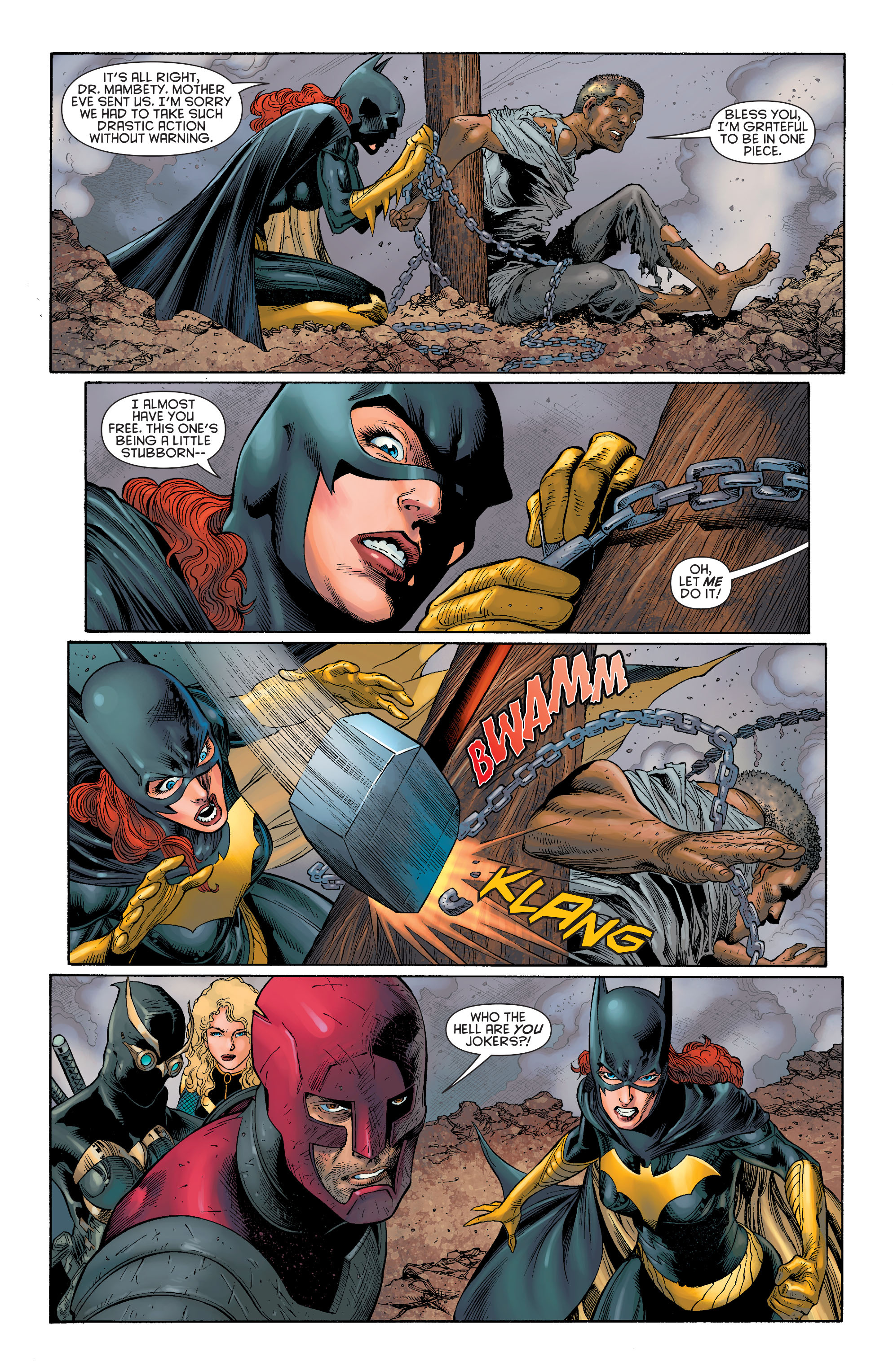 Read online Birds of Prey (2011) comic -  Issue #32 - 20